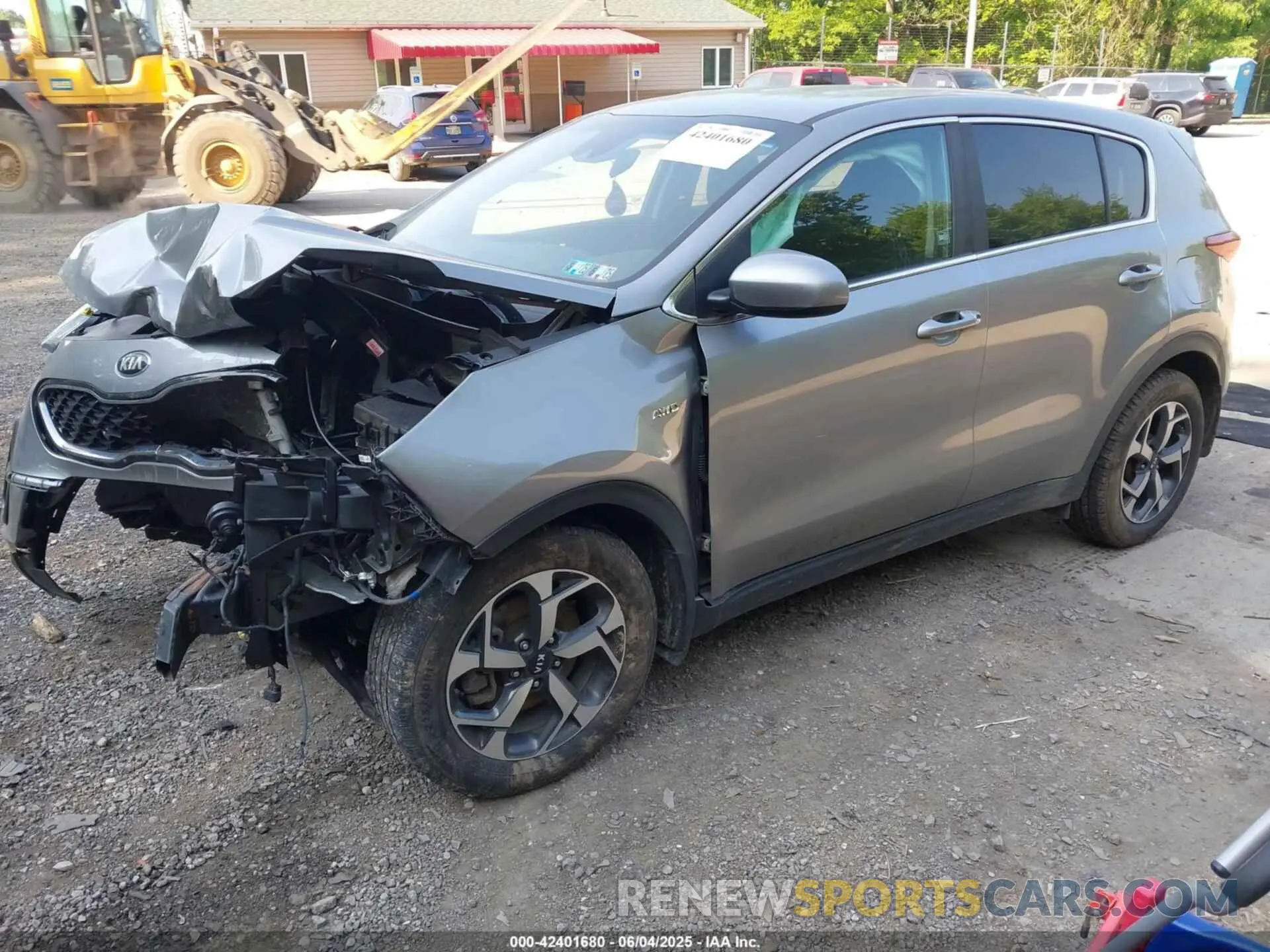 2 Photograph of a damaged car KNDPMCAC1L7788151 KIA SPORTAGE 2020