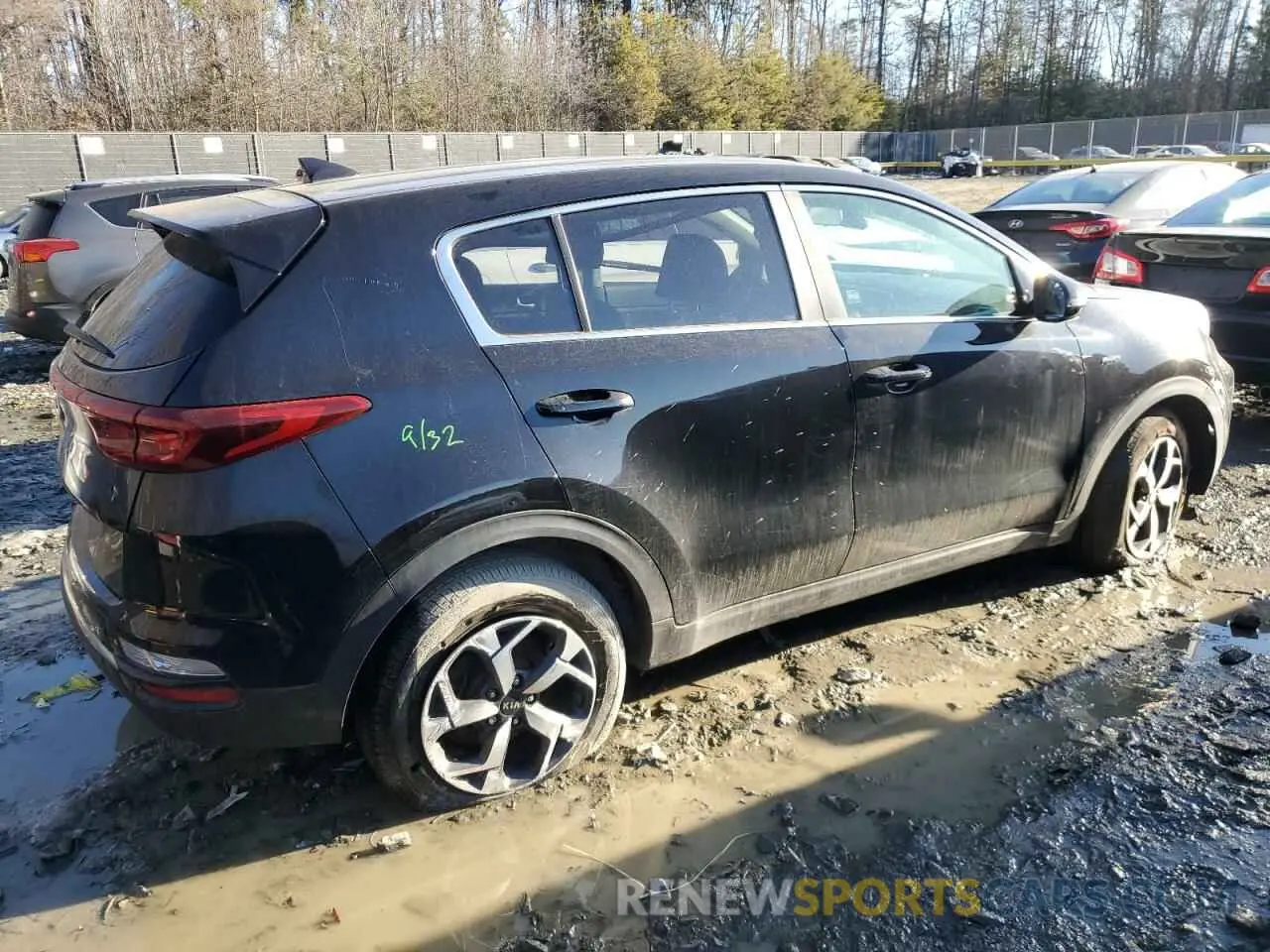 3 Photograph of a damaged car KNDPMCAC1L7796461 KIA SPORTAGE 2020