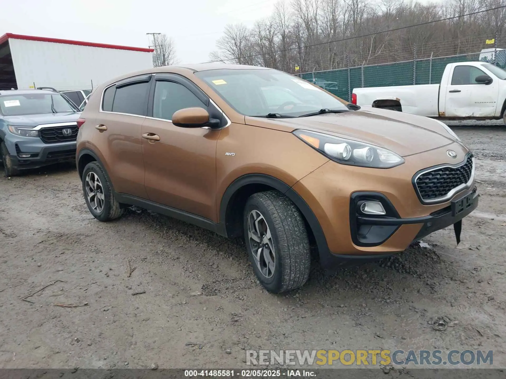 1 Photograph of a damaged car KNDPMCAC1L7807586 KIA SPORTAGE 2020