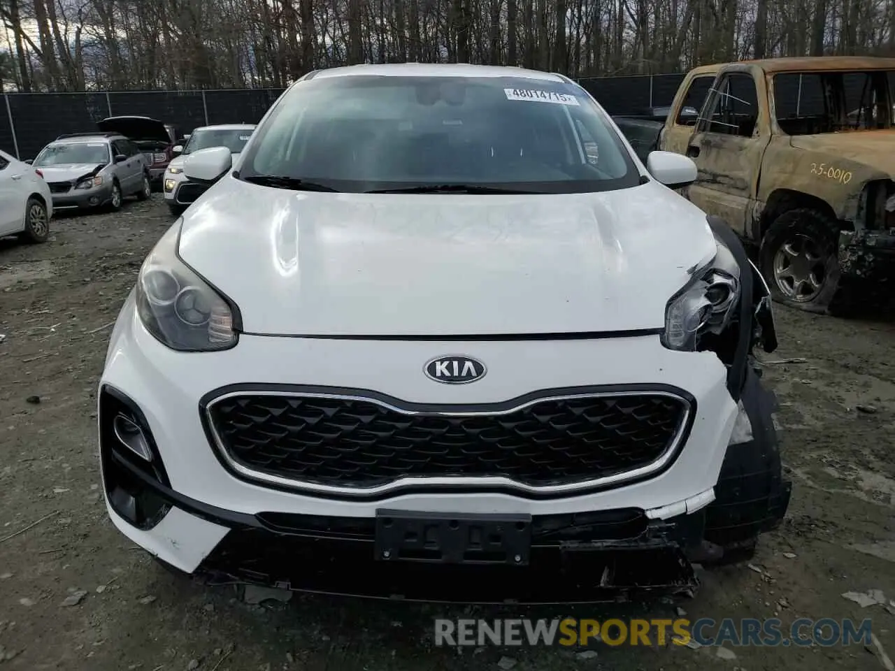5 Photograph of a damaged car KNDPMCAC1L7811850 KIA SPORTAGE 2020