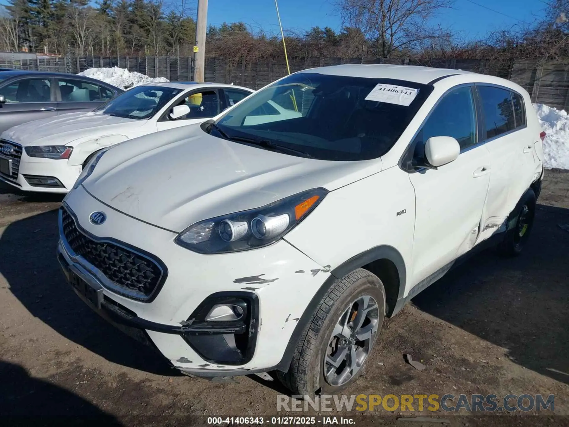 2 Photograph of a damaged car KNDPMCAC1L7830298 KIA SPORTAGE 2020
