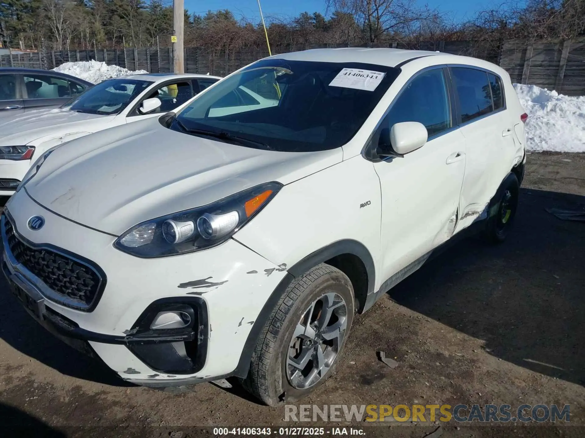 6 Photograph of a damaged car KNDPMCAC1L7830298 KIA SPORTAGE 2020