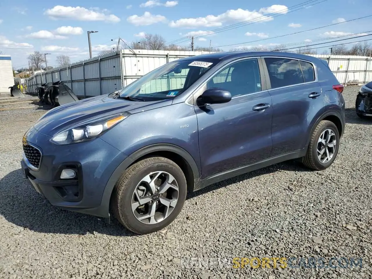 1 Photograph of a damaged car KNDPMCAC2L7630420 KIA SPORTAGE 2020