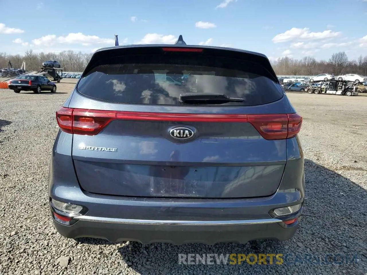 6 Photograph of a damaged car KNDPMCAC2L7630420 KIA SPORTAGE 2020