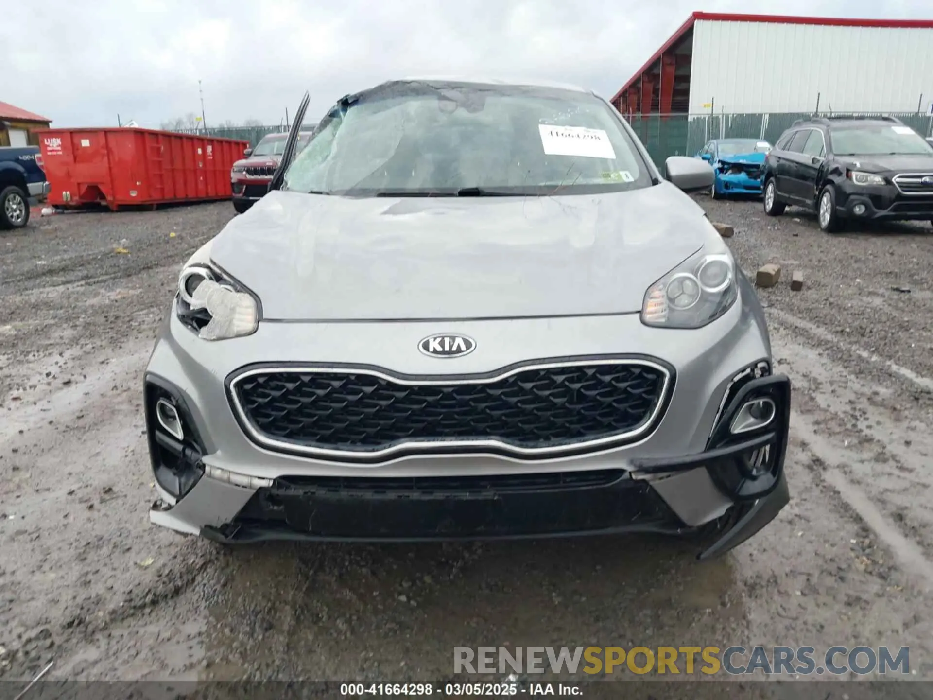 13 Photograph of a damaged car KNDPMCAC2L7630529 KIA SPORTAGE 2020