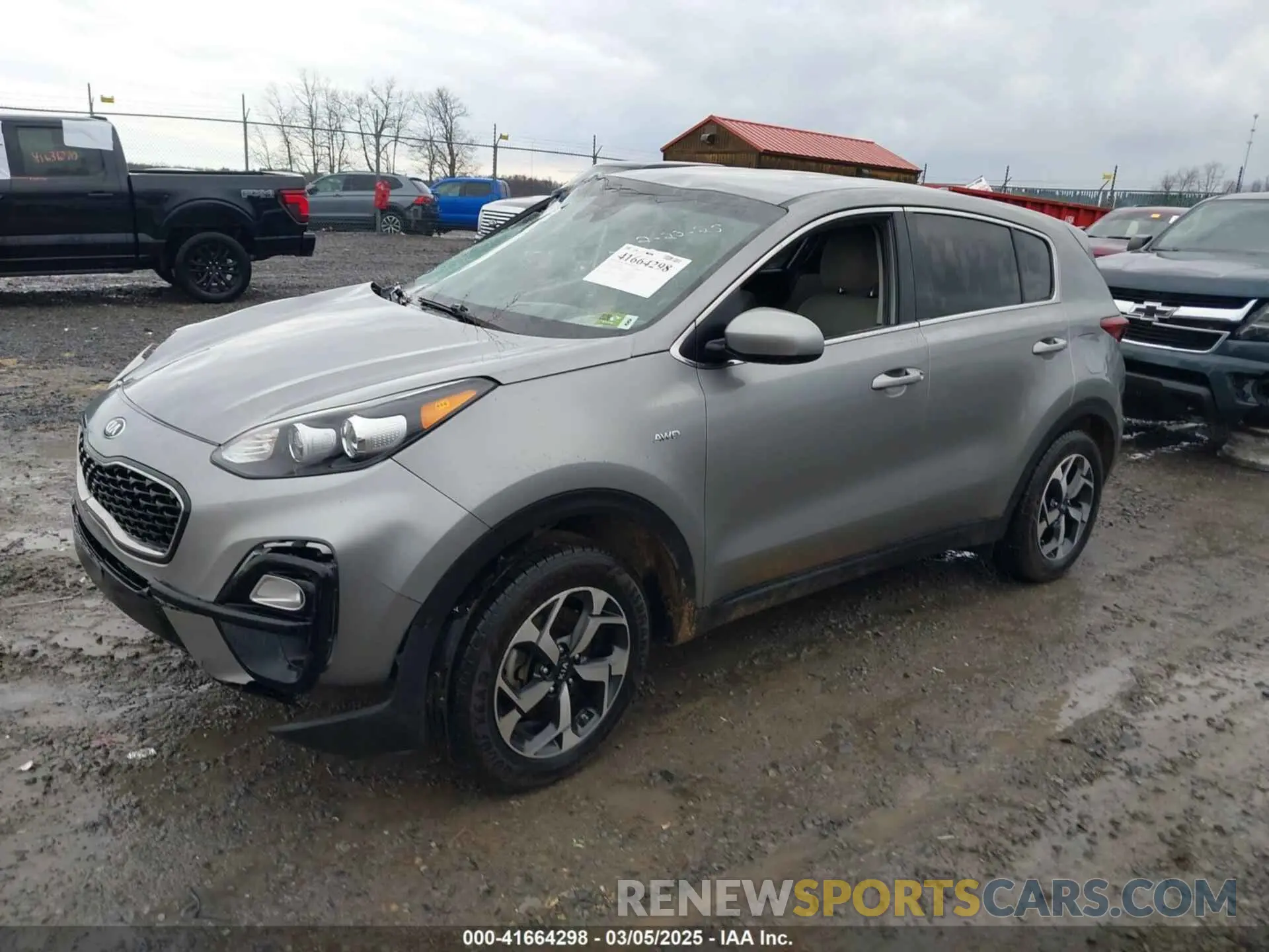 2 Photograph of a damaged car KNDPMCAC2L7630529 KIA SPORTAGE 2020