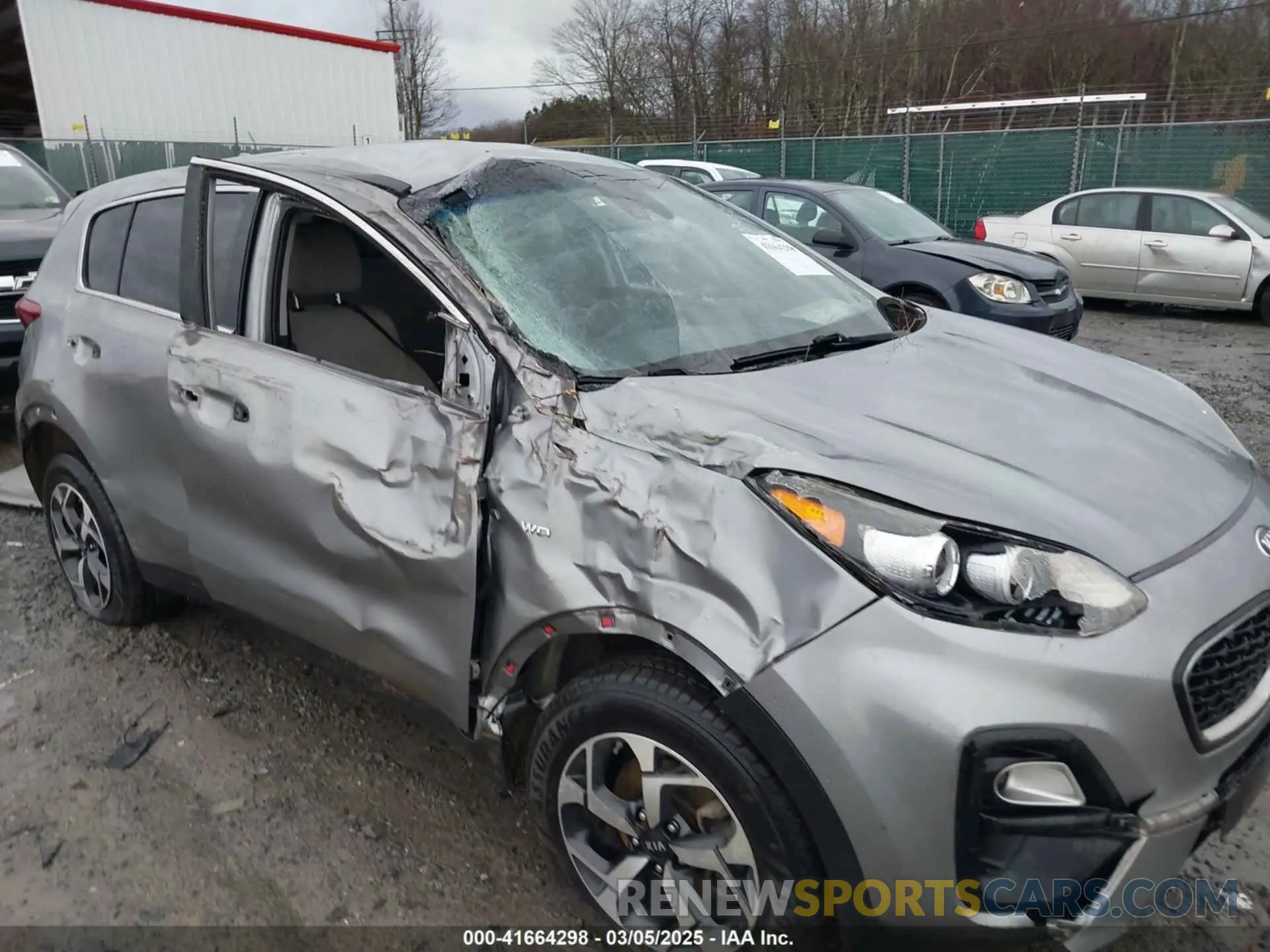6 Photograph of a damaged car KNDPMCAC2L7630529 KIA SPORTAGE 2020