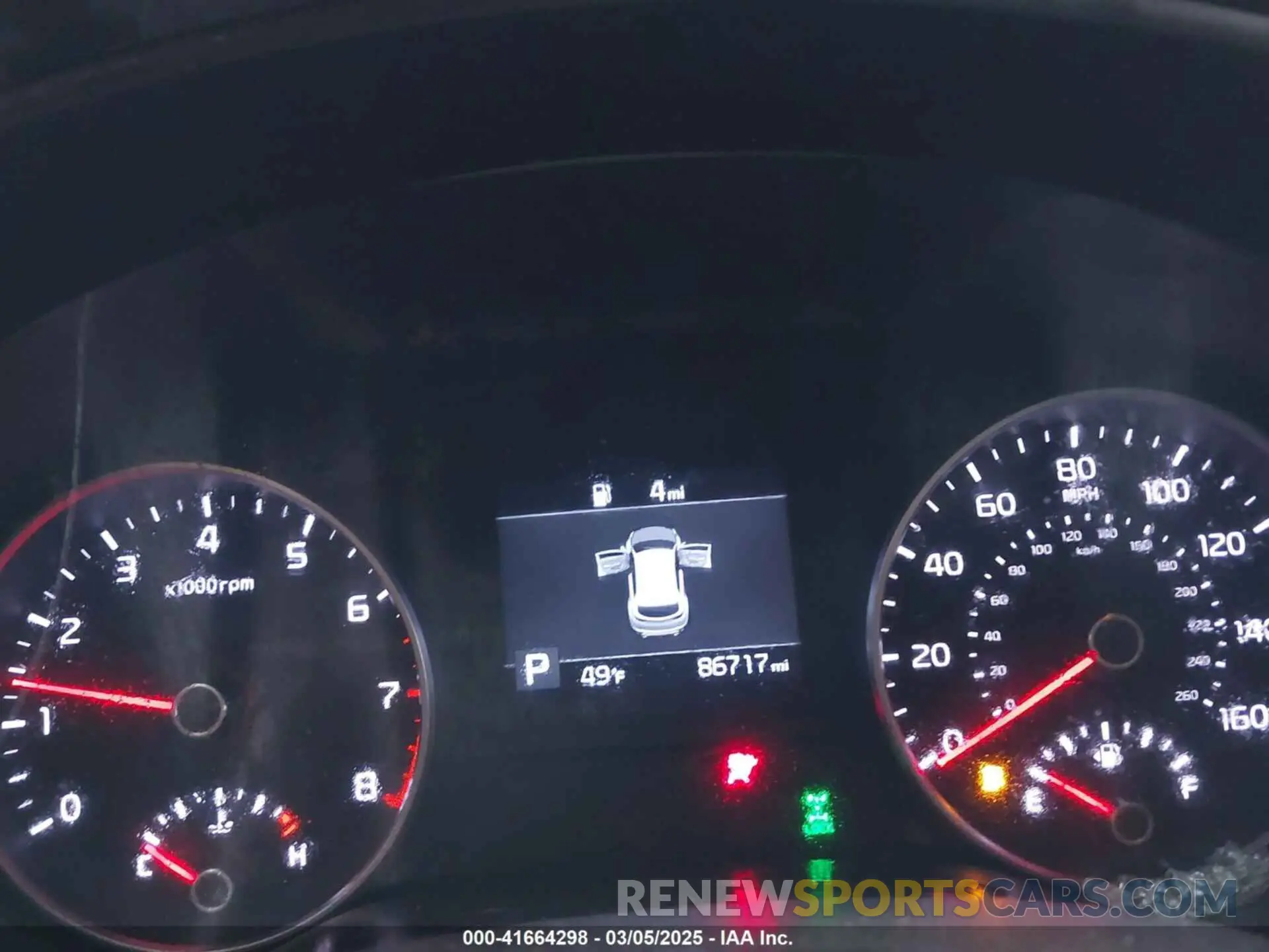 7 Photograph of a damaged car KNDPMCAC2L7630529 KIA SPORTAGE 2020