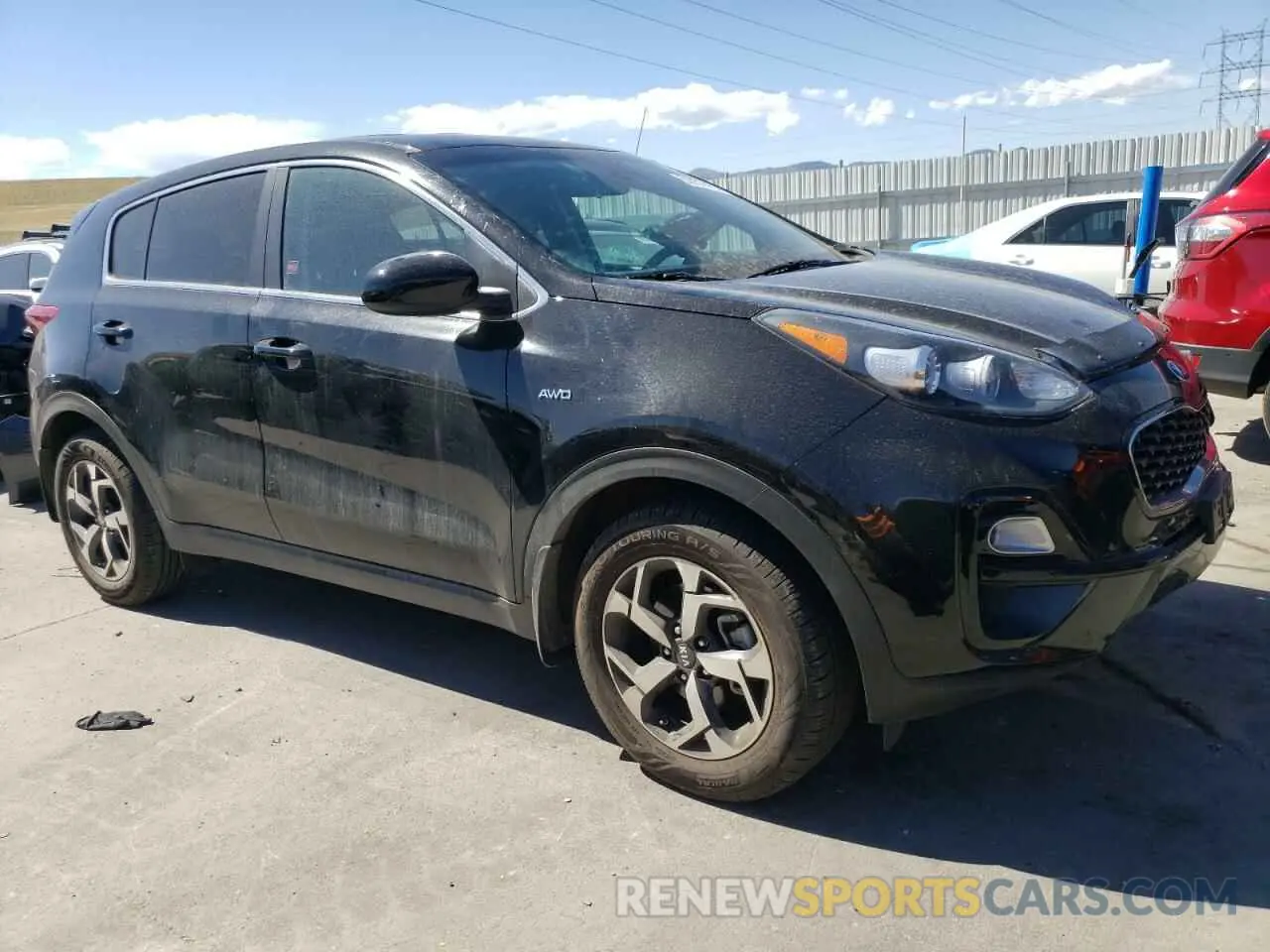4 Photograph of a damaged car KNDPMCAC2L7755076 KIA SPORTAGE 2020