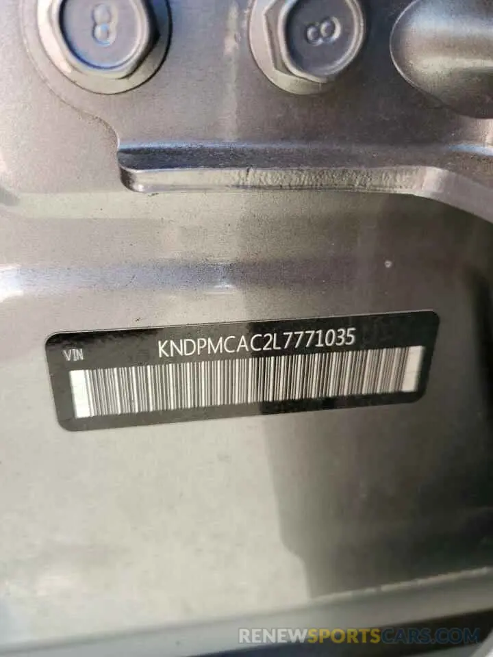 13 Photograph of a damaged car KNDPMCAC2L7771035 KIA SPORTAGE 2020