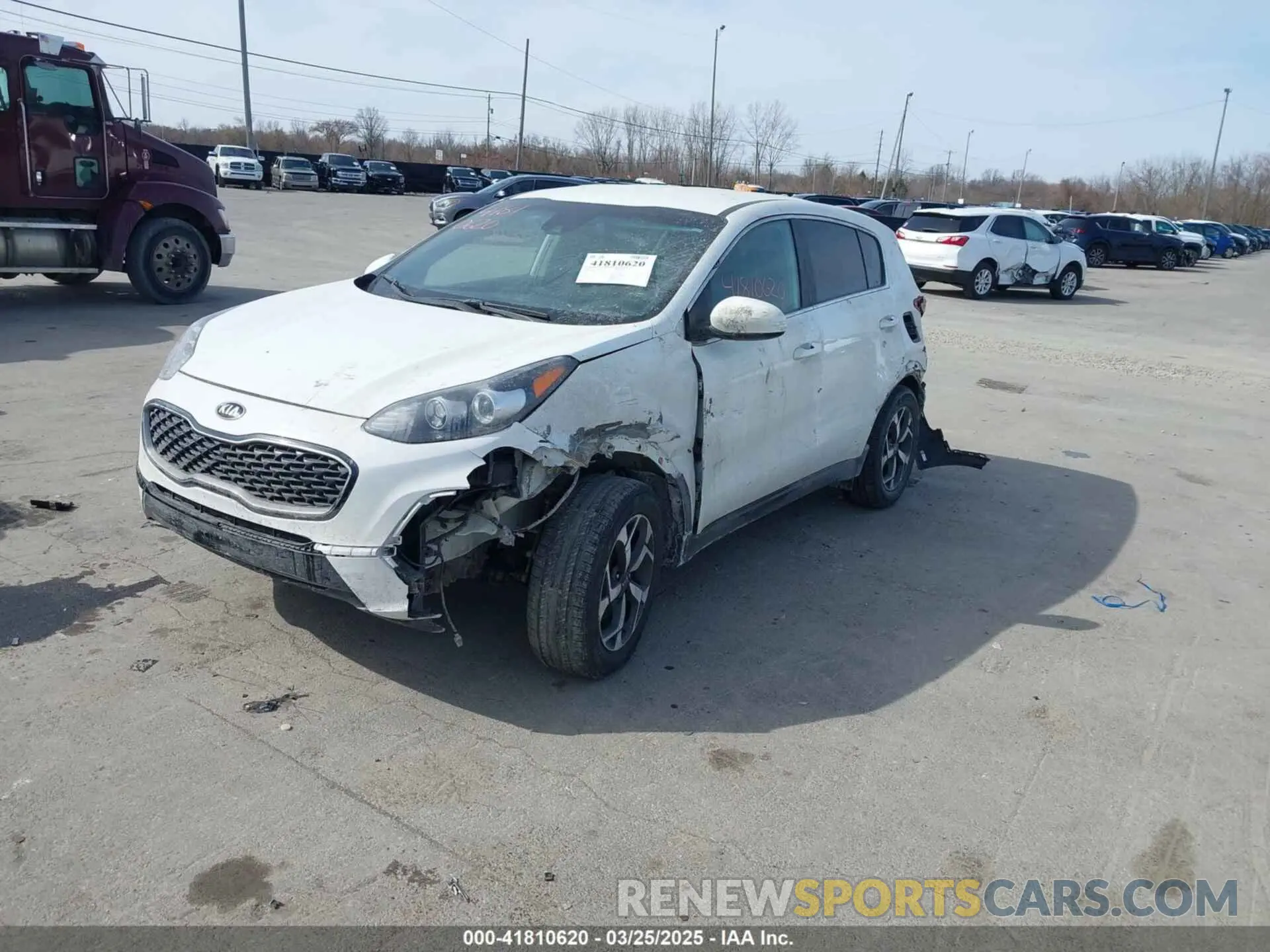 2 Photograph of a damaged car KNDPMCAC2L7776669 KIA SPORTAGE 2020