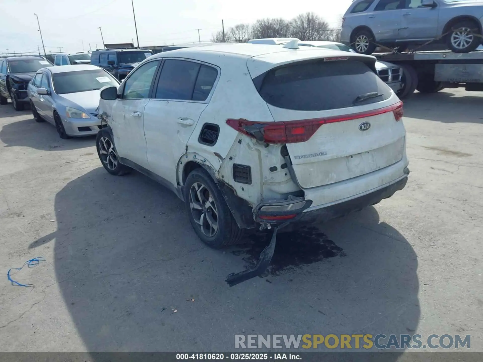 3 Photograph of a damaged car KNDPMCAC2L7776669 KIA SPORTAGE 2020