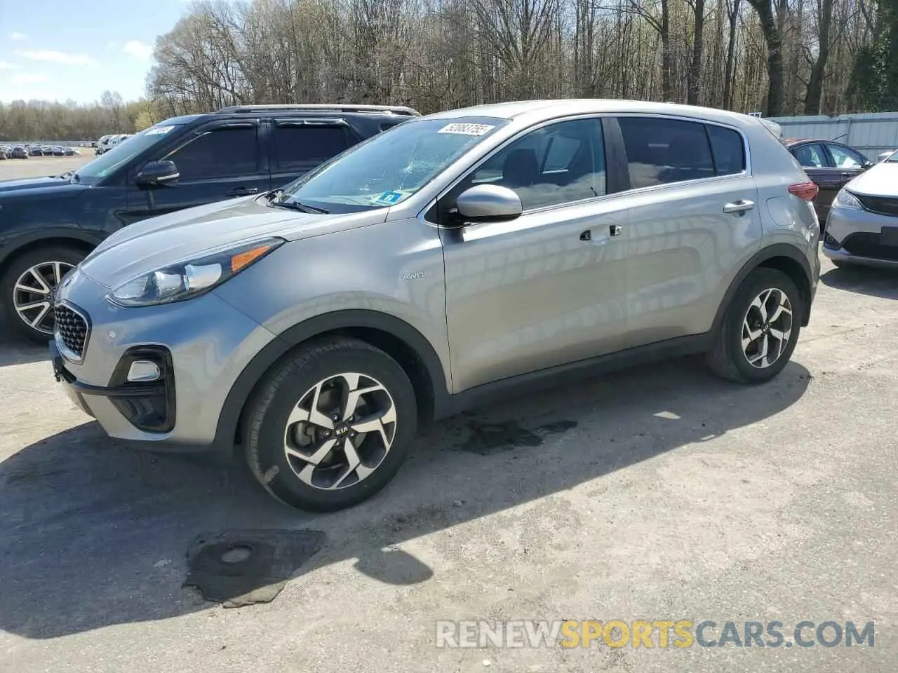 1 Photograph of a damaged car KNDPMCAC2L7781578 KIA SPORTAGE 2020