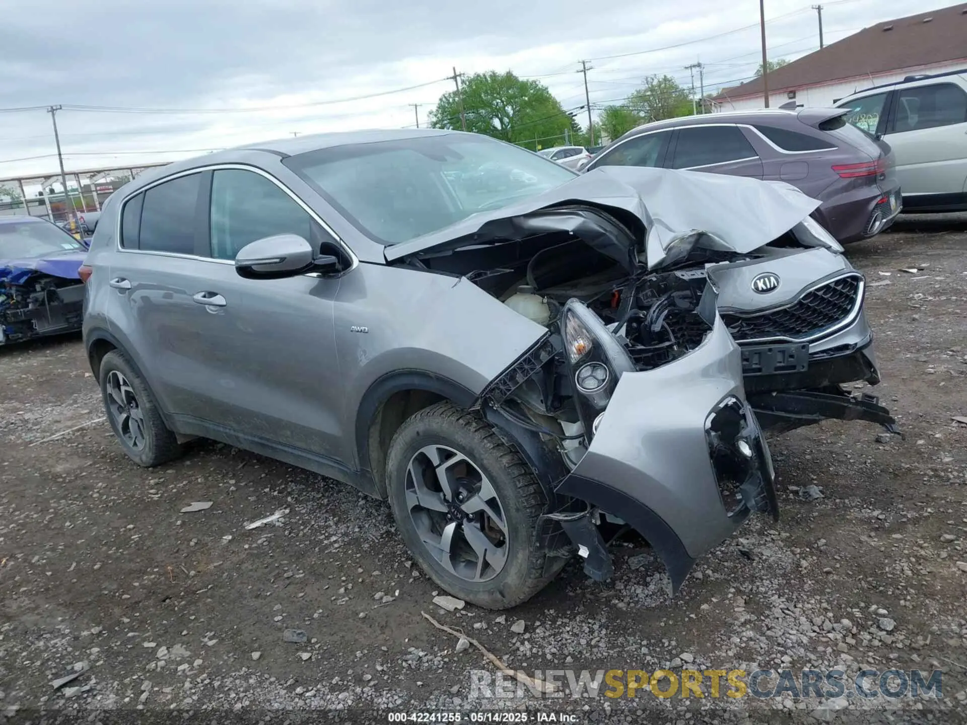 1 Photograph of a damaged car KNDPMCAC2L7785307 KIA SPORTAGE 2020