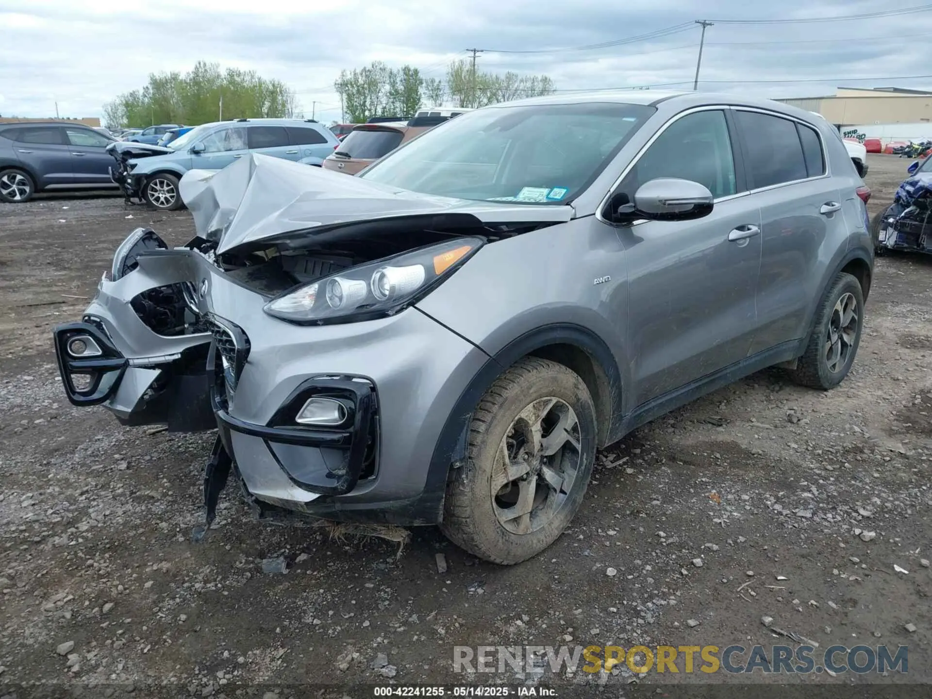 2 Photograph of a damaged car KNDPMCAC2L7785307 KIA SPORTAGE 2020