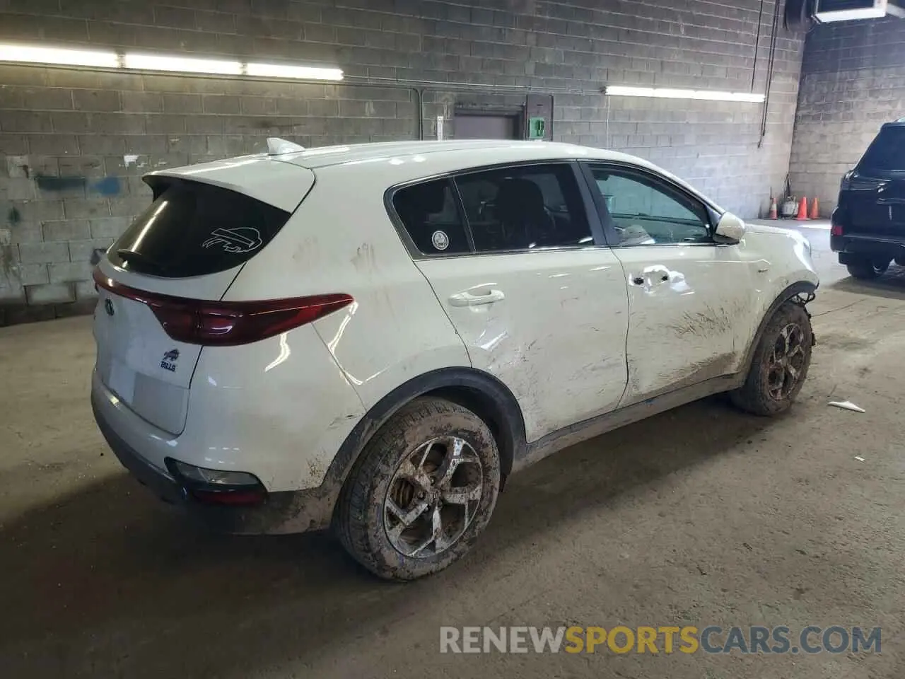 3 Photograph of a damaged car KNDPMCAC2L7788532 KIA SPORTAGE 2020