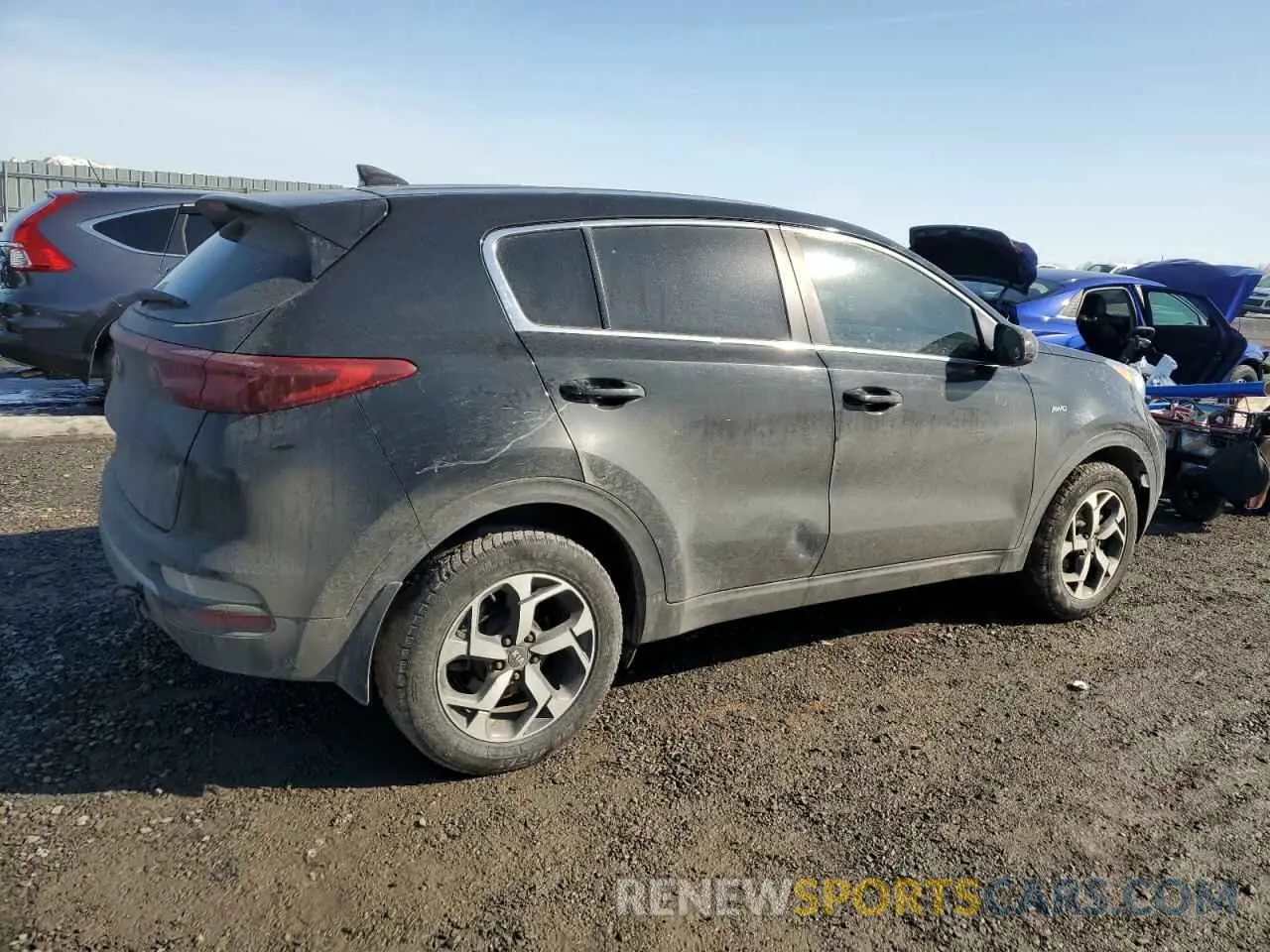 3 Photograph of a damaged car KNDPMCAC2L7794797 KIA SPORTAGE 2020