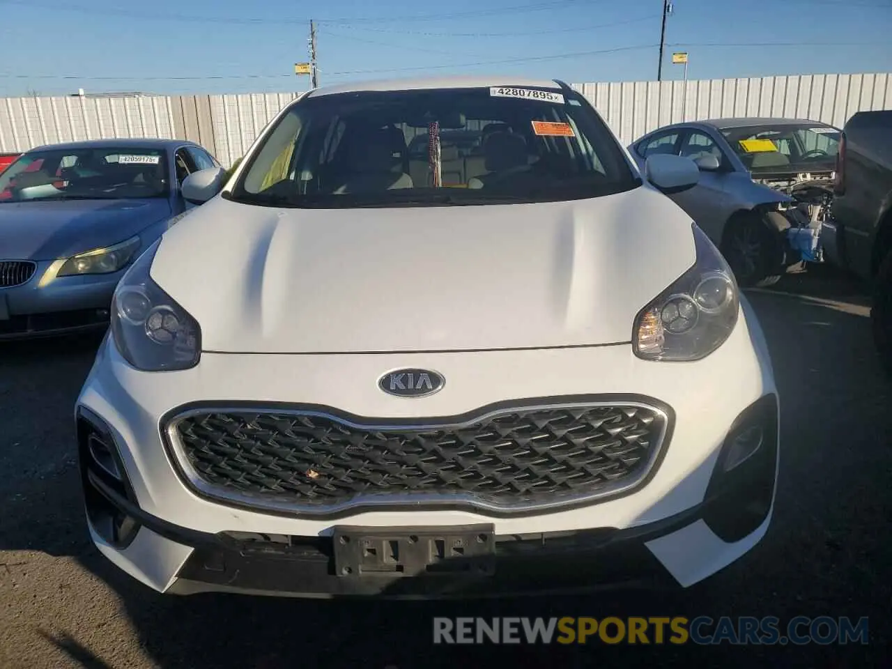 5 Photograph of a damaged car KNDPMCAC2L7800159 KIA SPORTAGE 2020