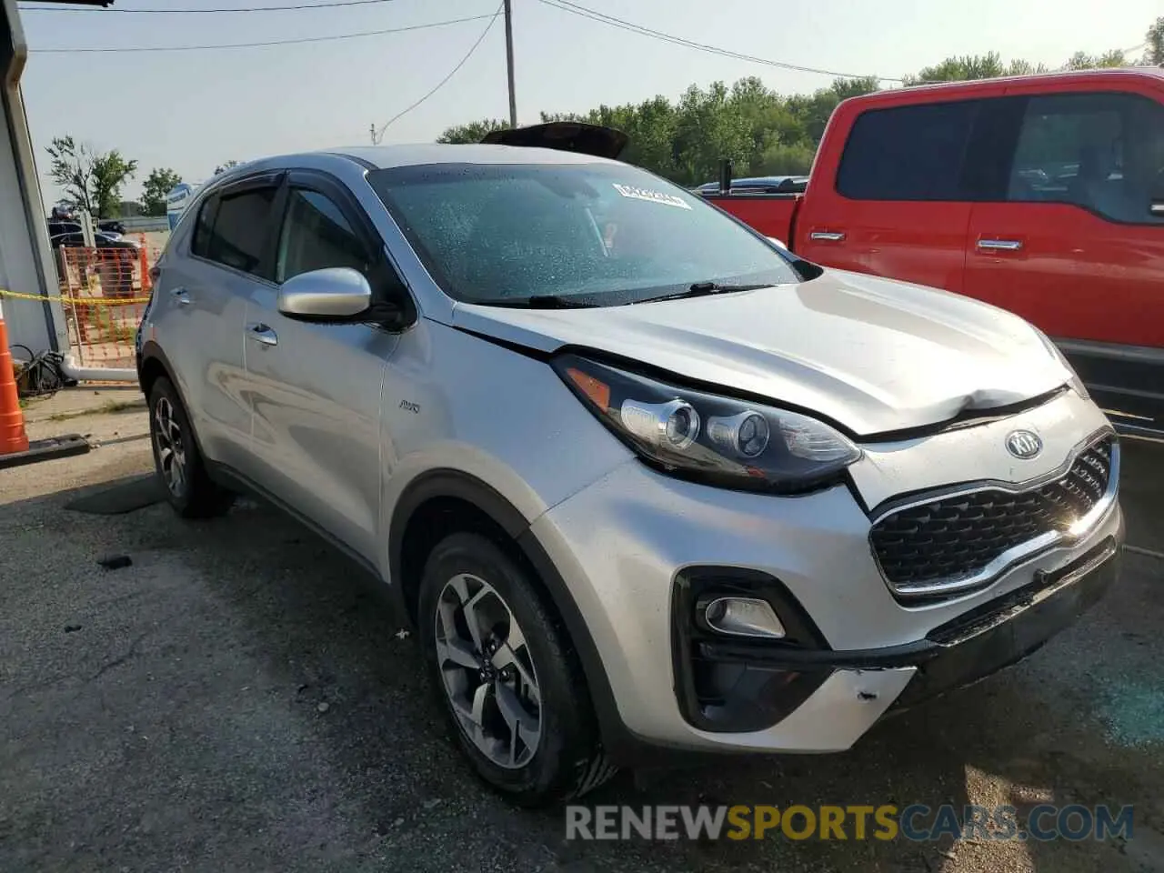 4 Photograph of a damaged car KNDPMCAC2L7802218 KIA SPORTAGE 2020