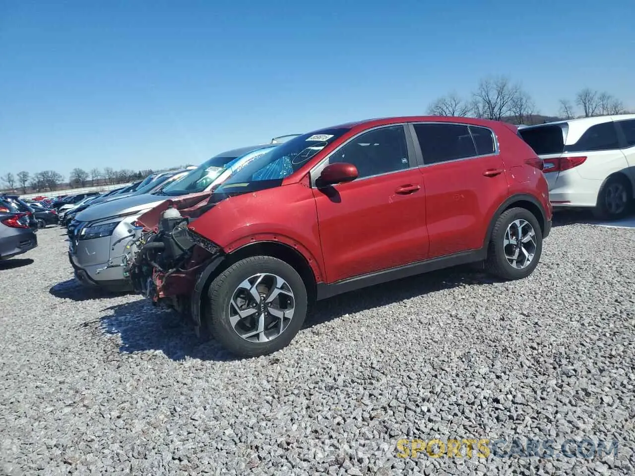 1 Photograph of a damaged car KNDPMCAC3L7635562 KIA SPORTAGE 2020