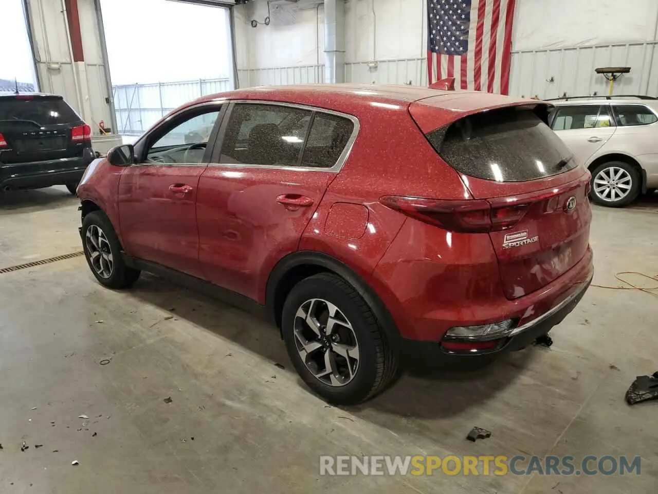 2 Photograph of a damaged car KNDPMCAC3L7635562 KIA SPORTAGE 2020