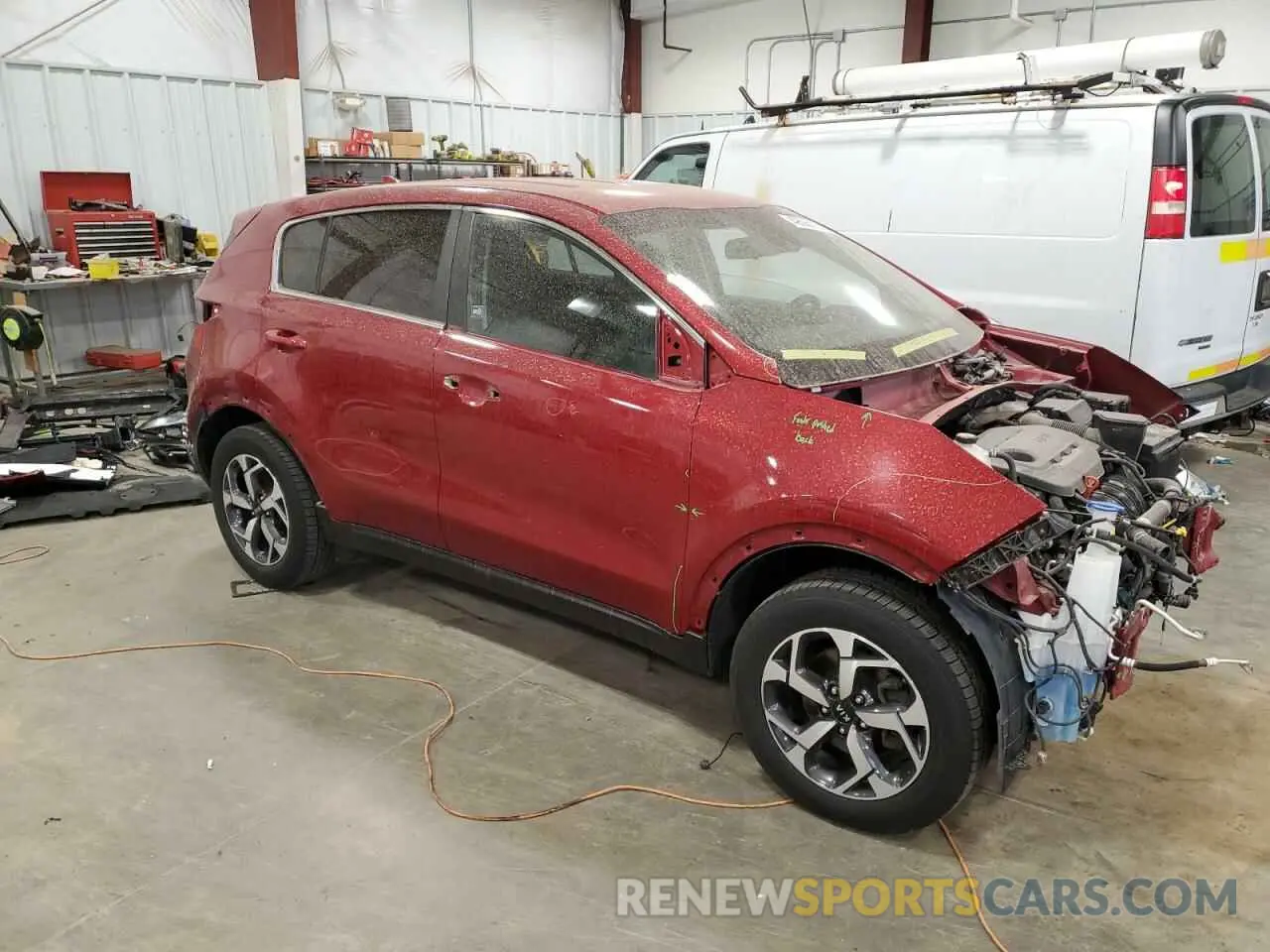 4 Photograph of a damaged car KNDPMCAC3L7635562 KIA SPORTAGE 2020