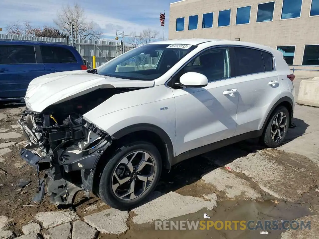 1 Photograph of a damaged car KNDPMCAC3L7641720 KIA SPORTAGE 2020