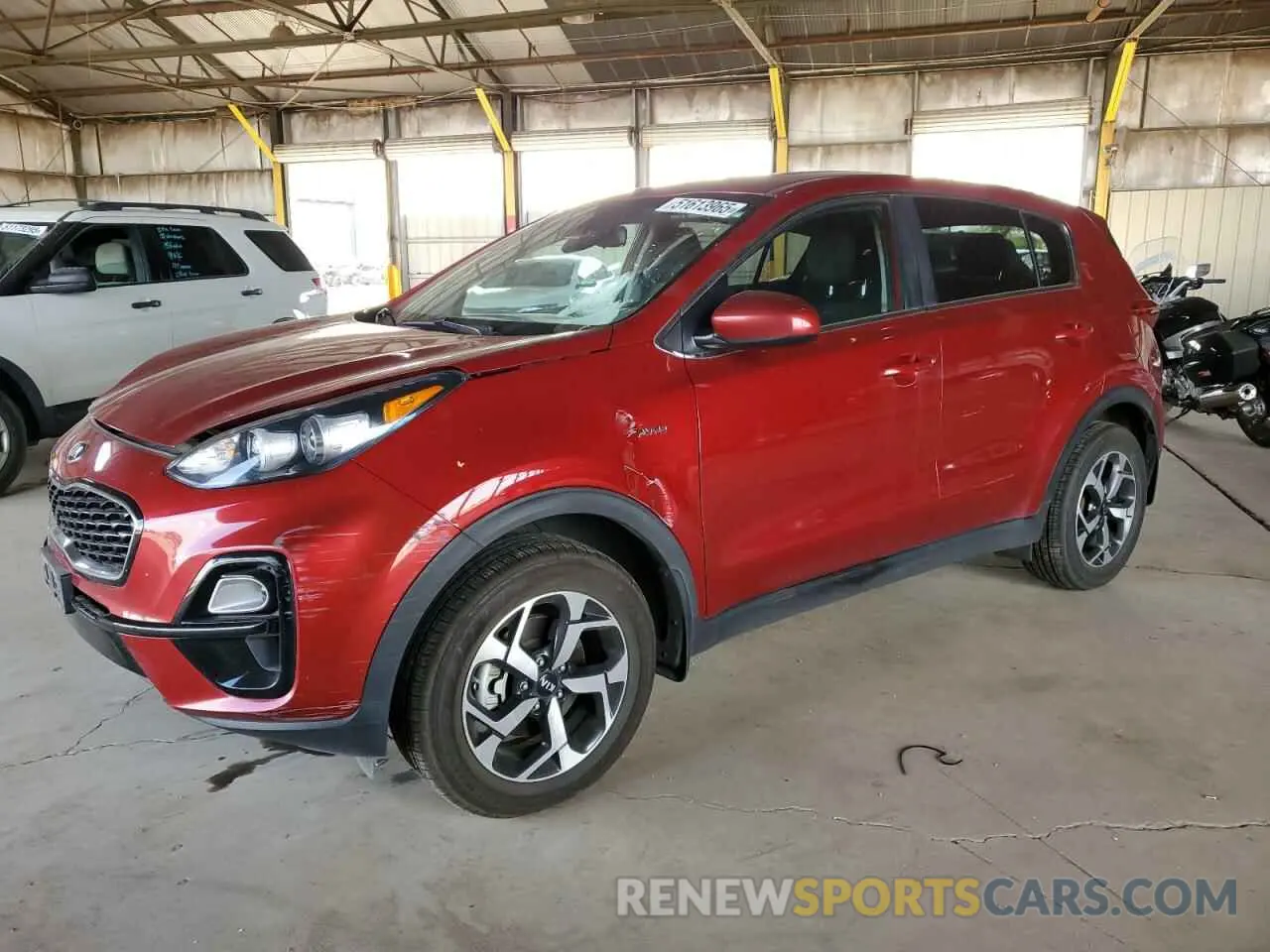 1 Photograph of a damaged car KNDPMCAC3L7658162 KIA SPORTAGE 2020