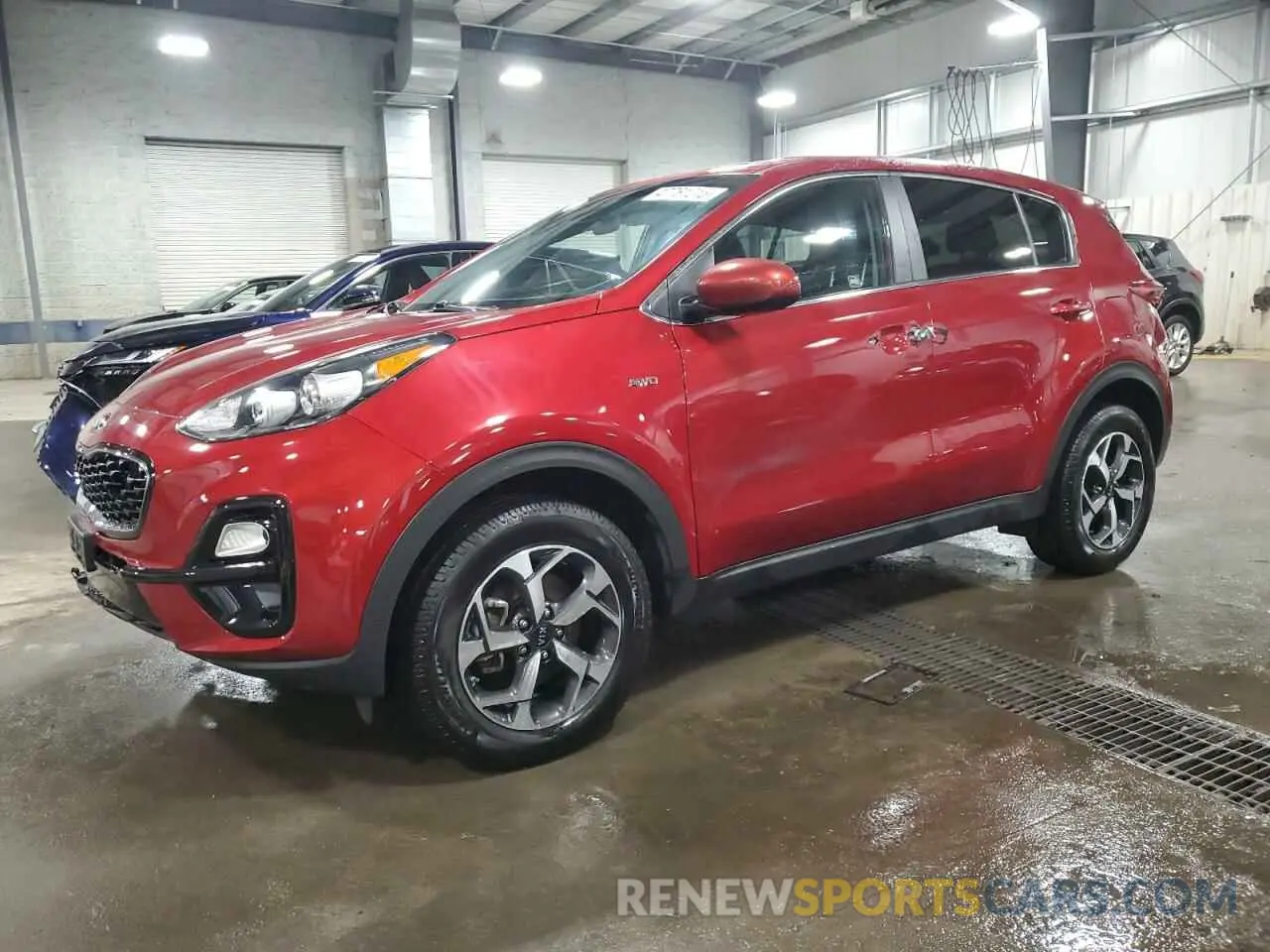 1 Photograph of a damaged car KNDPMCAC3L7748721 KIA SPORTAGE 2020