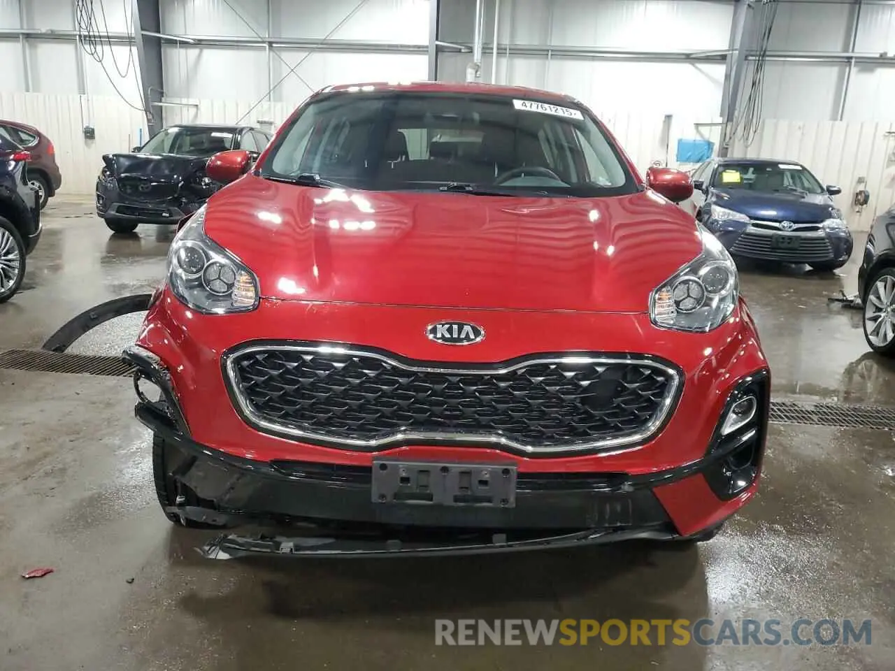 5 Photograph of a damaged car KNDPMCAC3L7748721 KIA SPORTAGE 2020