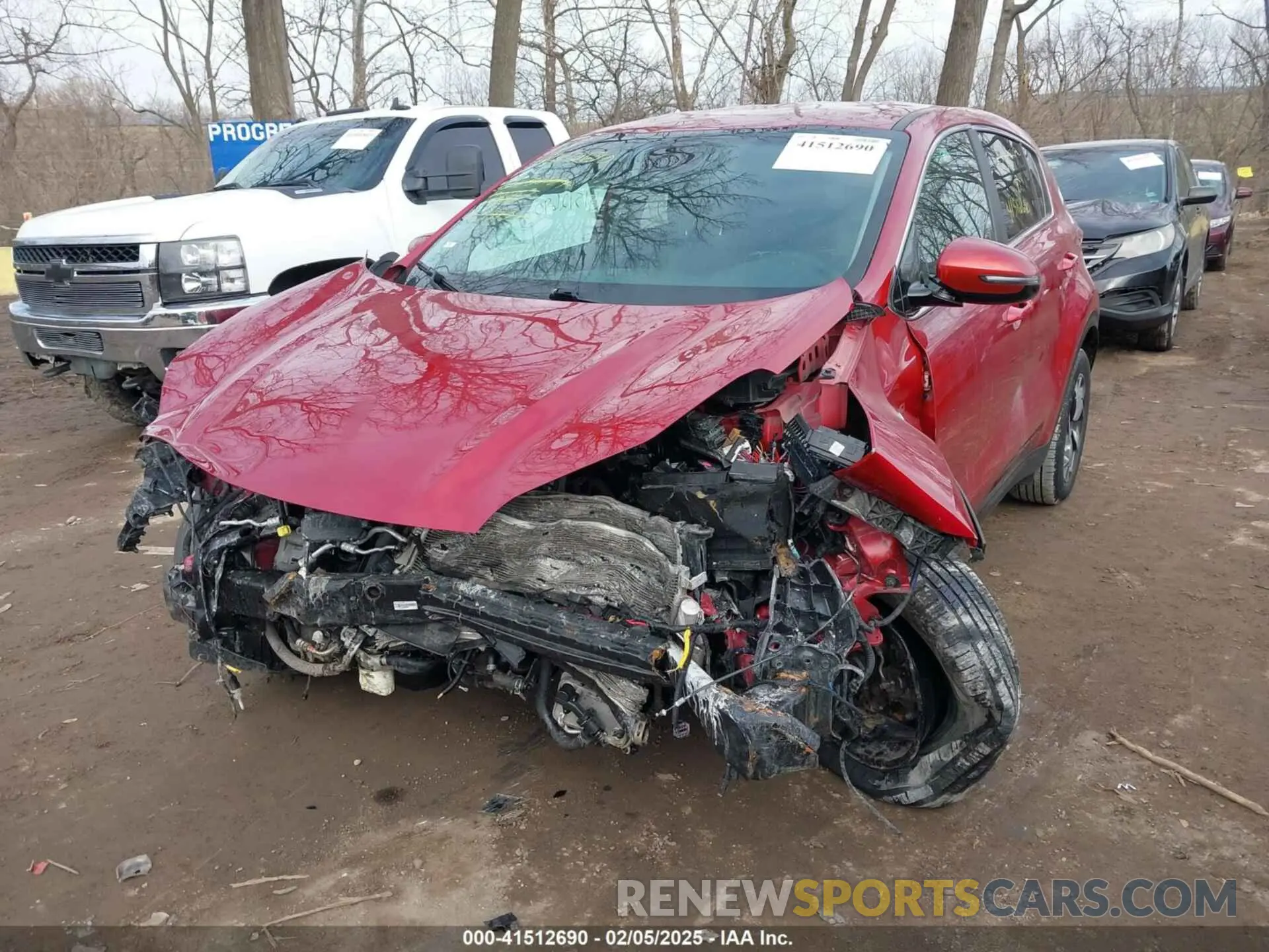 2 Photograph of a damaged car KNDPMCAC3L7771139 KIA SPORTAGE 2020