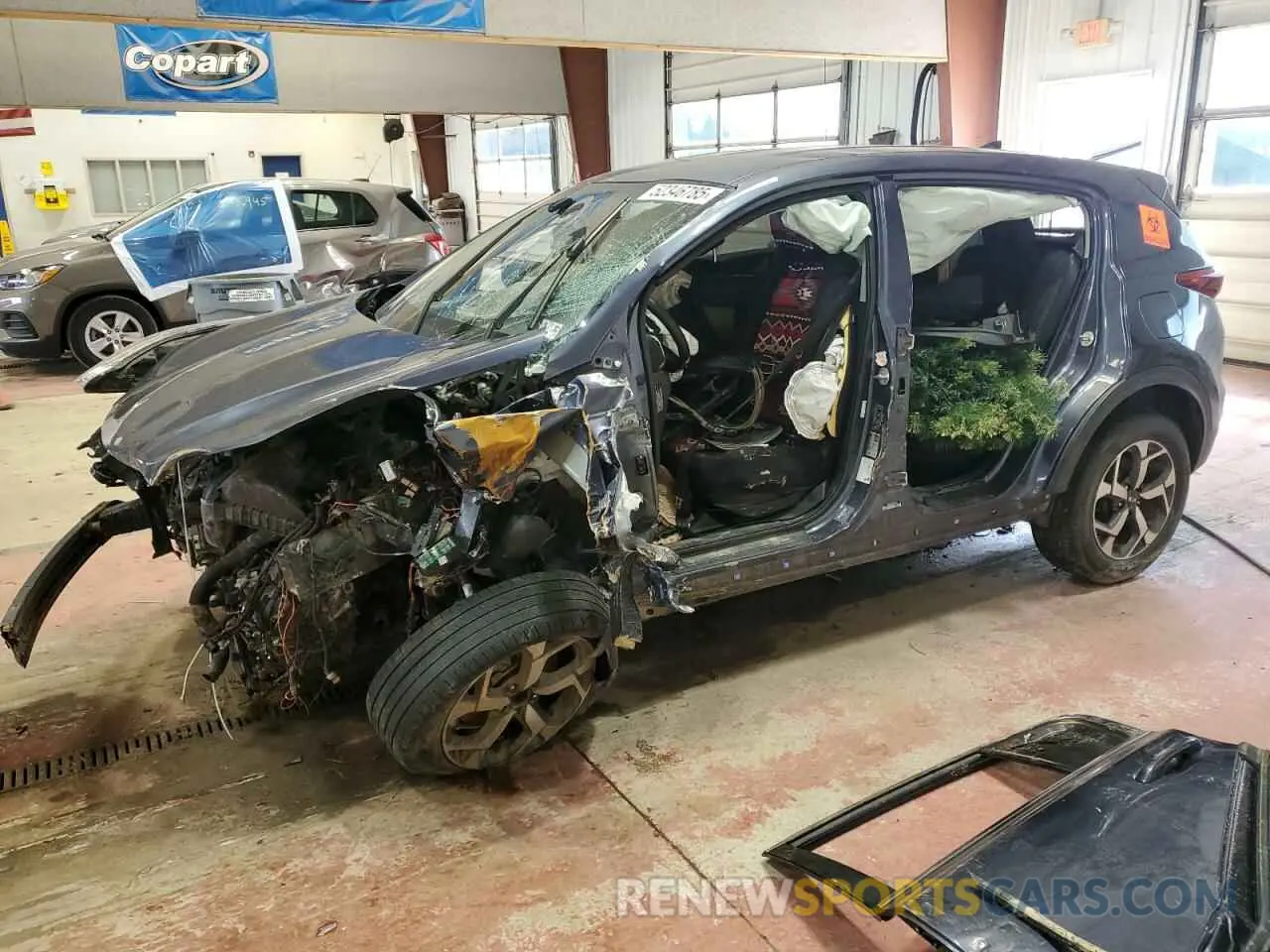 1 Photograph of a damaged car KNDPMCAC3L7788359 KIA SPORTAGE 2020