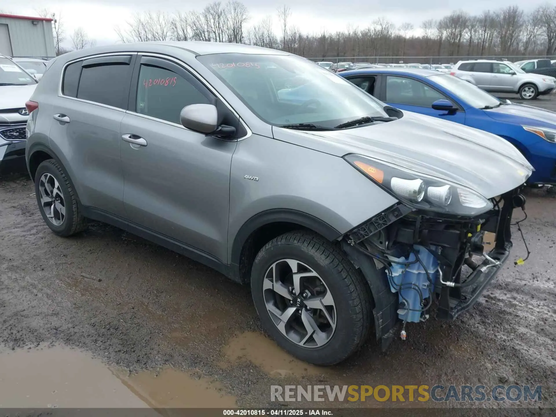1 Photograph of a damaged car KNDPMCAC3L7805385 KIA SPORTAGE 2020