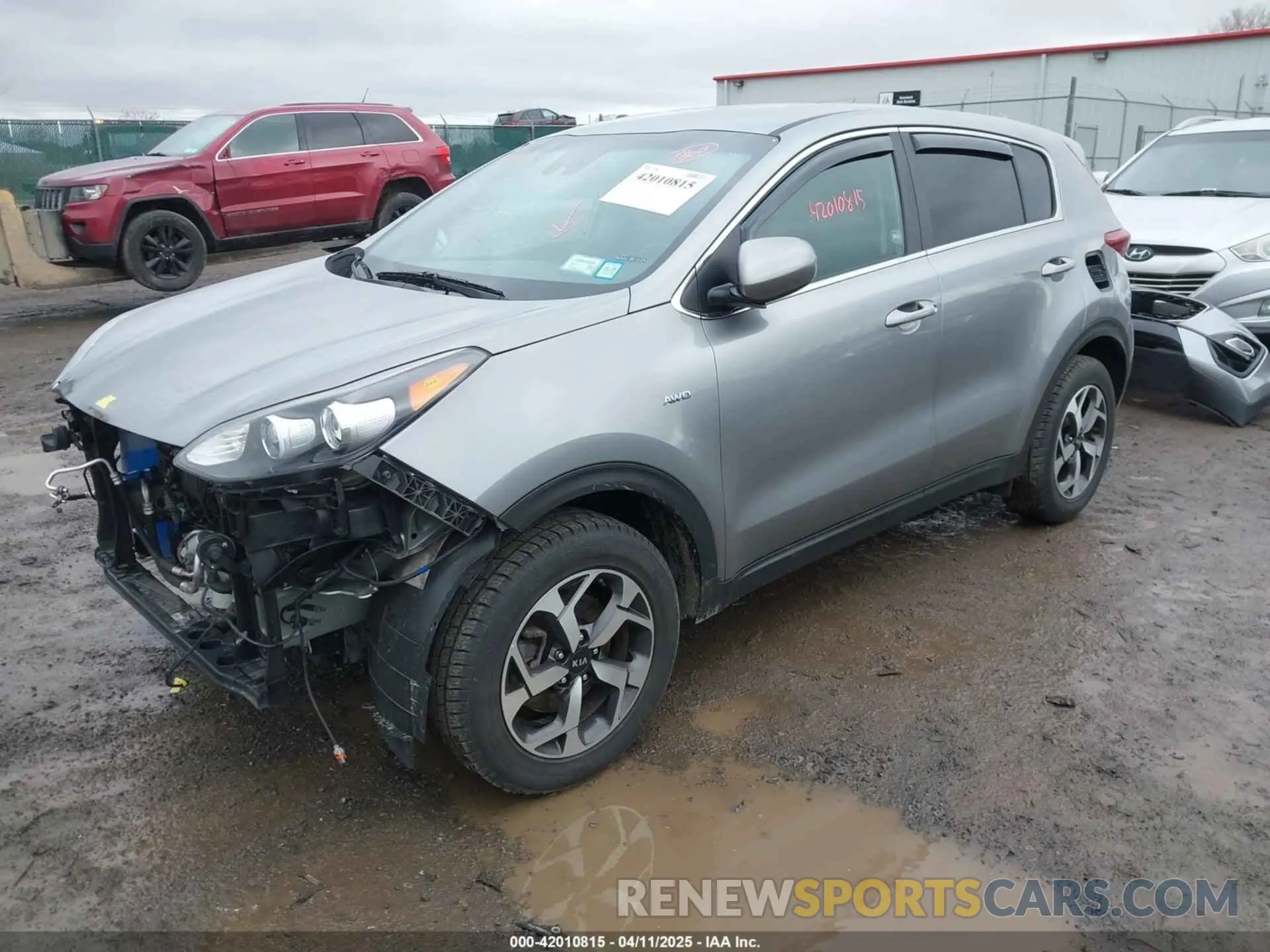 2 Photograph of a damaged car KNDPMCAC3L7805385 KIA SPORTAGE 2020