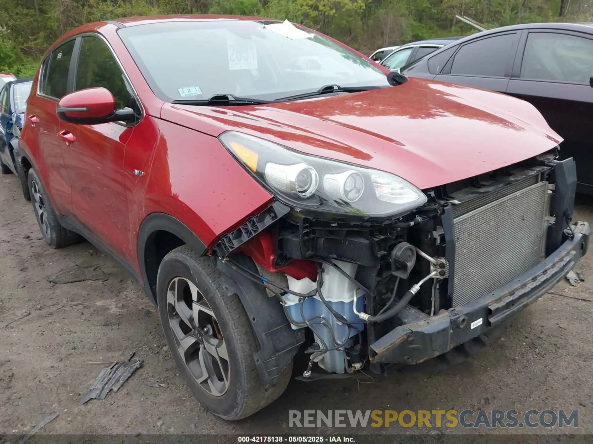 1 Photograph of a damaged car KNDPMCAC3L7824759 KIA SPORTAGE 2020