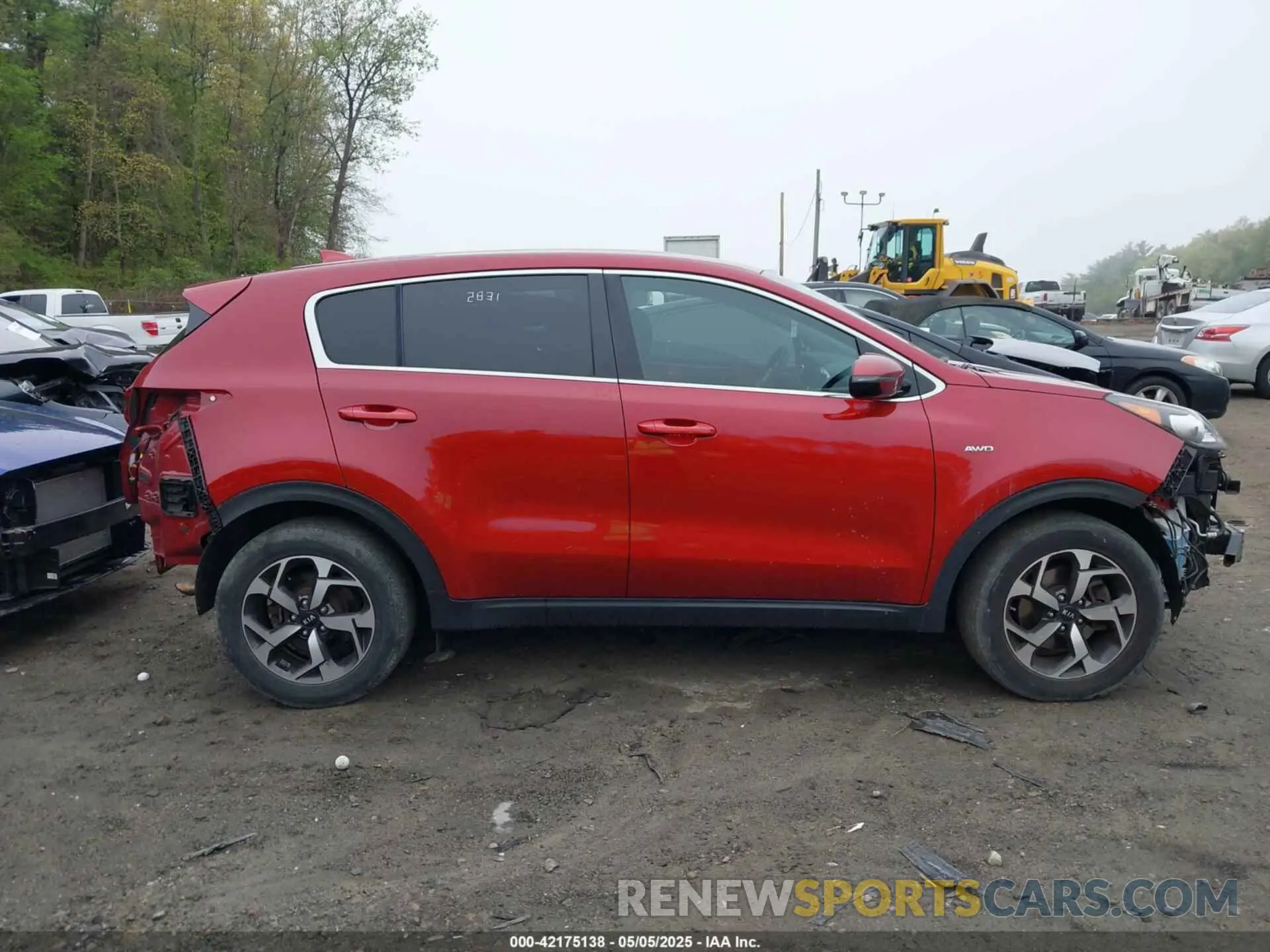 14 Photograph of a damaged car KNDPMCAC3L7824759 KIA SPORTAGE 2020