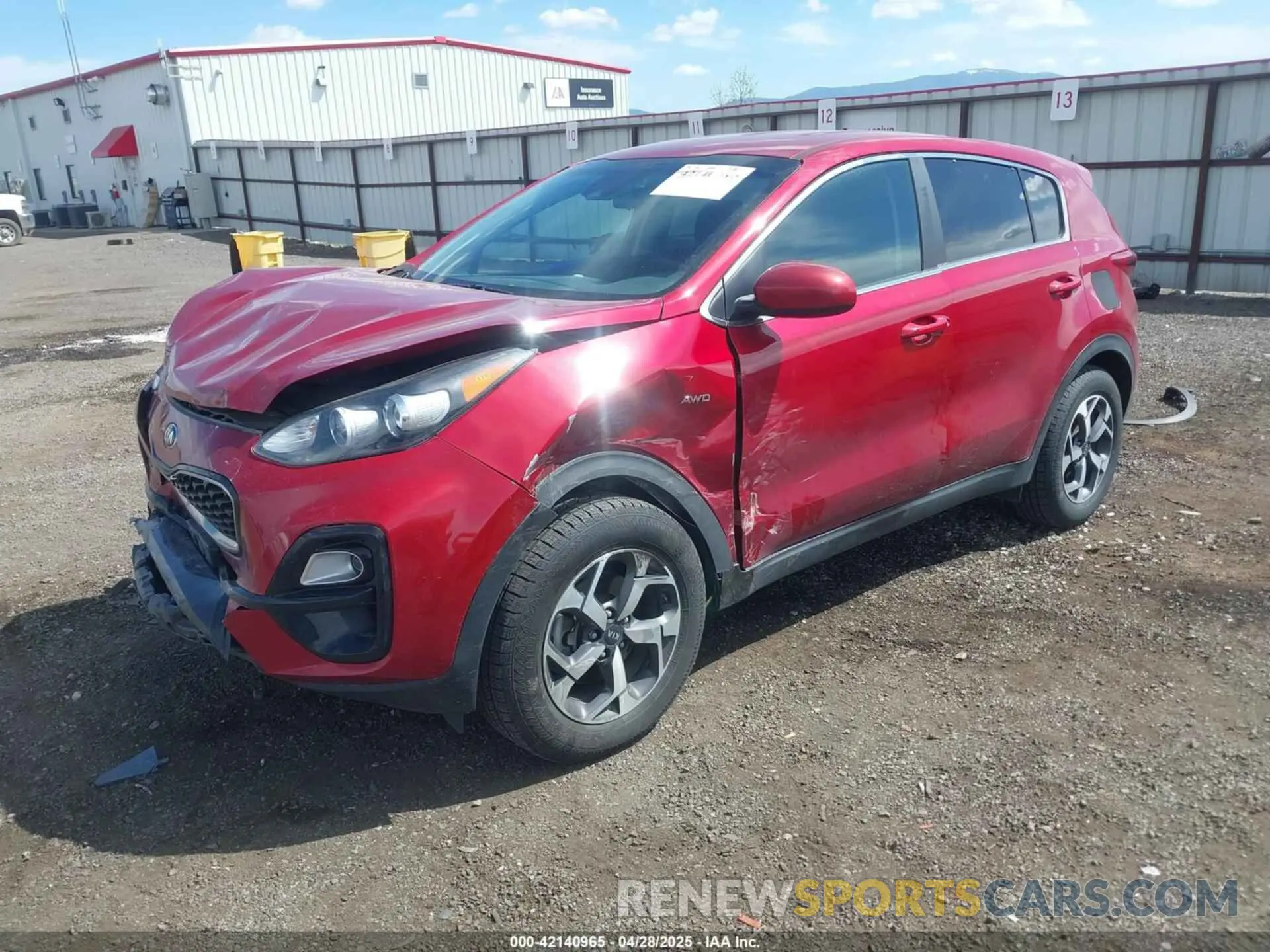 2 Photograph of a damaged car KNDPMCAC5L7635790 KIA SPORTAGE 2020