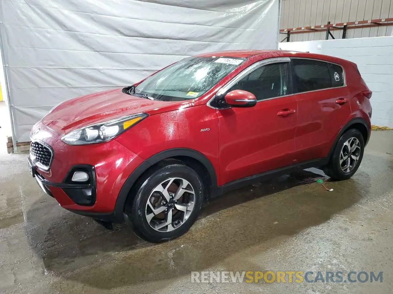 1 Photograph of a damaged car KNDPMCAC5L7661628 KIA SPORTAGE 2020