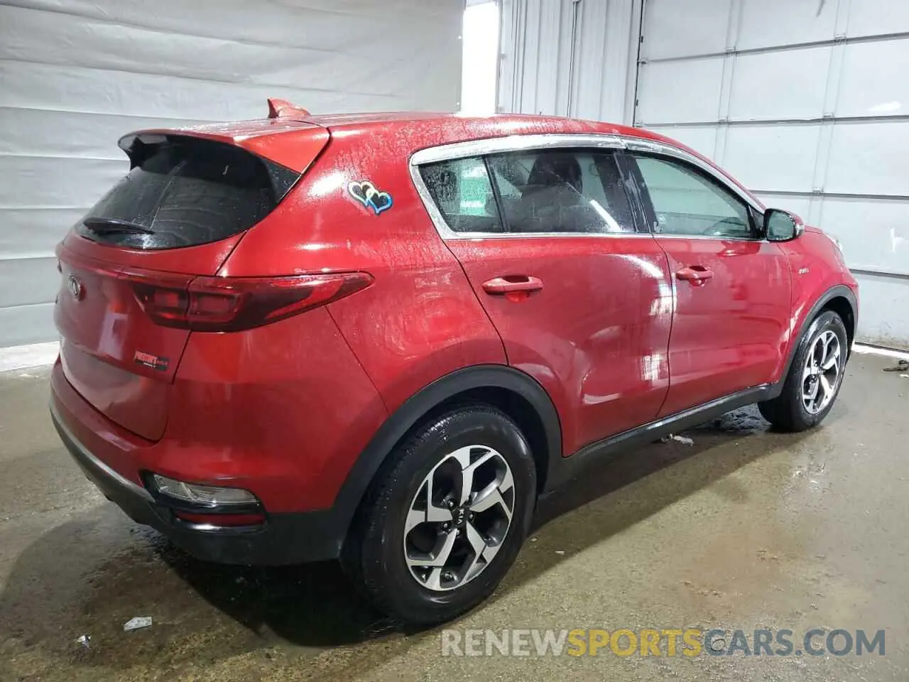 3 Photograph of a damaged car KNDPMCAC5L7661628 KIA SPORTAGE 2020