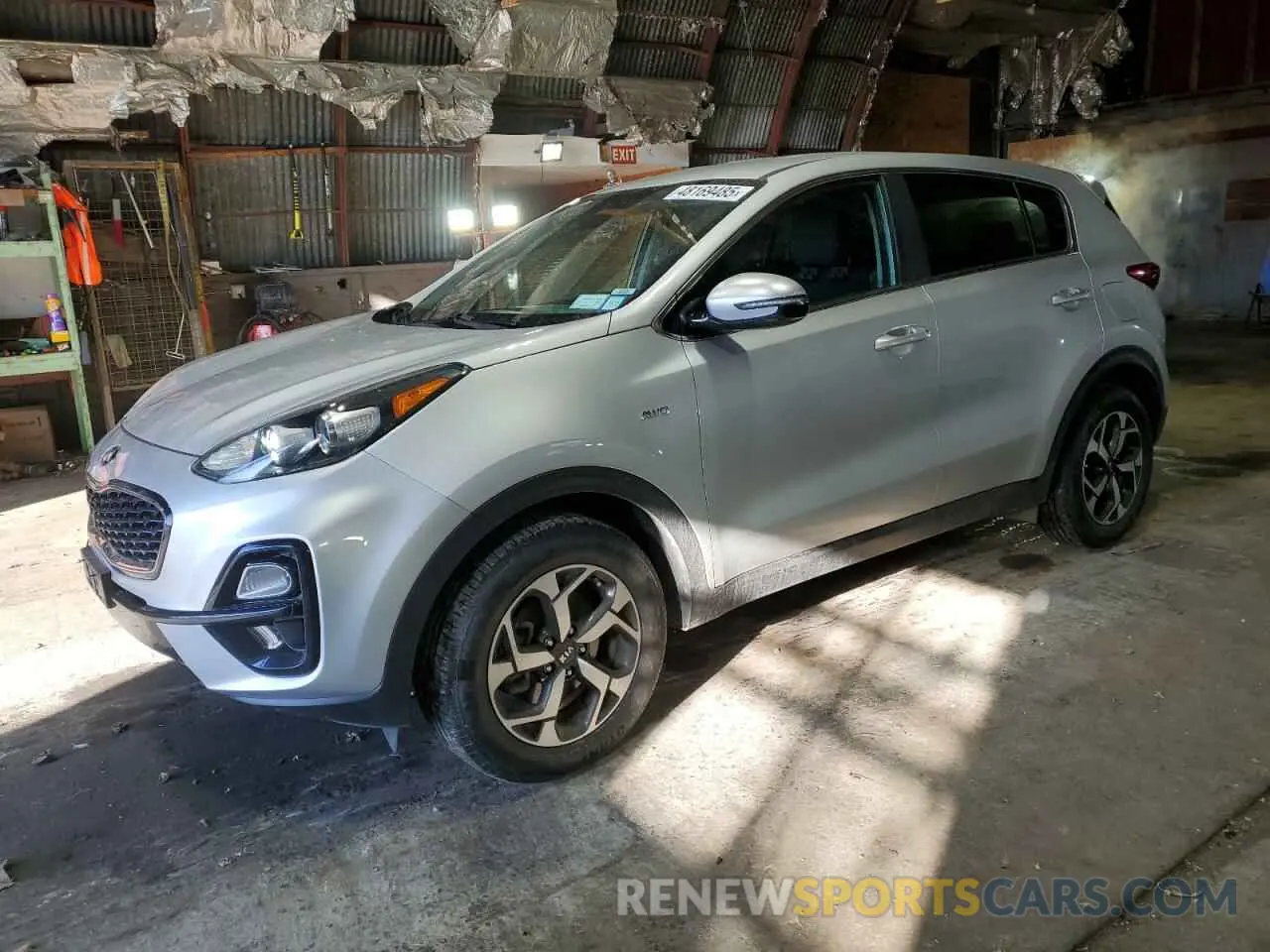 1 Photograph of a damaged car KNDPMCAC5L7732469 KIA SPORTAGE 2020
