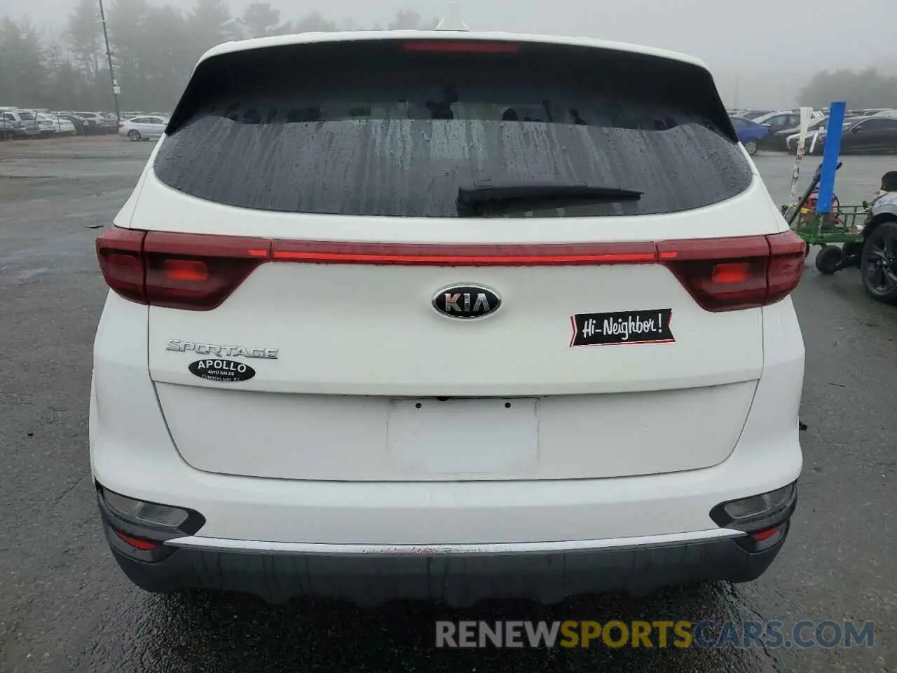 6 Photograph of a damaged car KNDPMCAC5L7732892 KIA SPORTAGE 2020