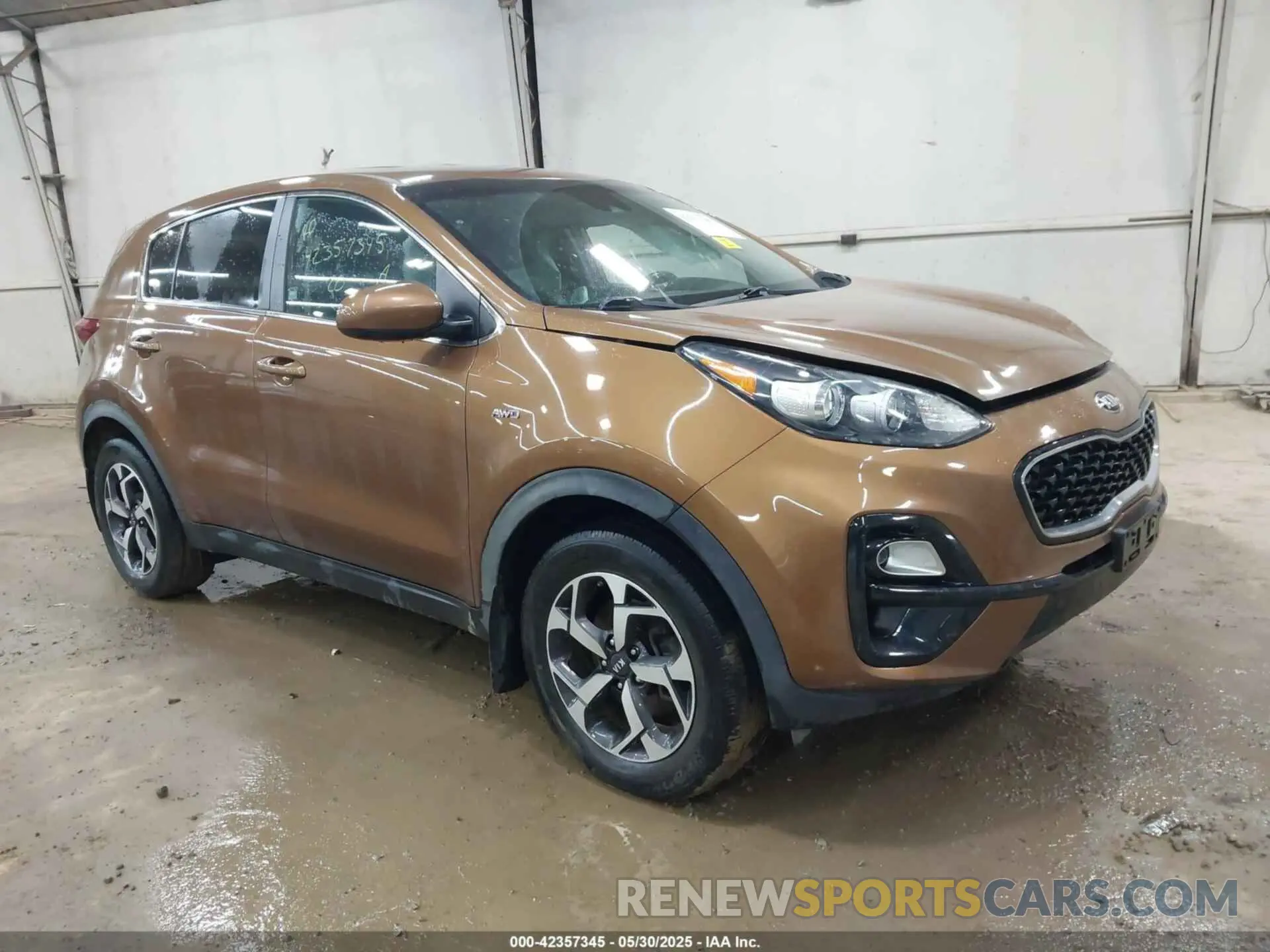1 Photograph of a damaged car KNDPMCAC5L7752379 KIA SPORTAGE 2020