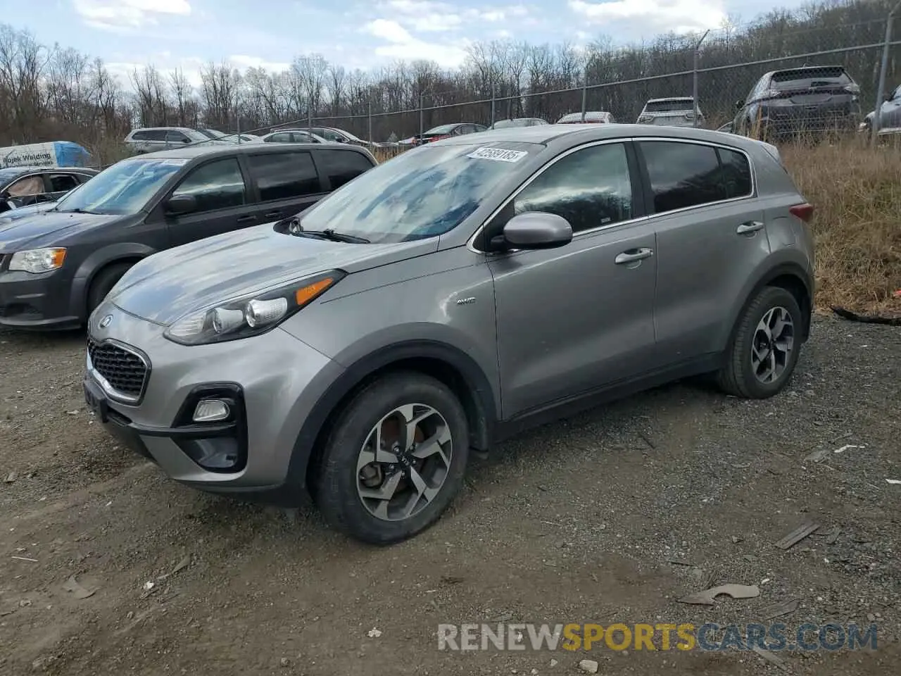 1 Photograph of a damaged car KNDPMCAC6L7629707 KIA SPORTAGE 2020