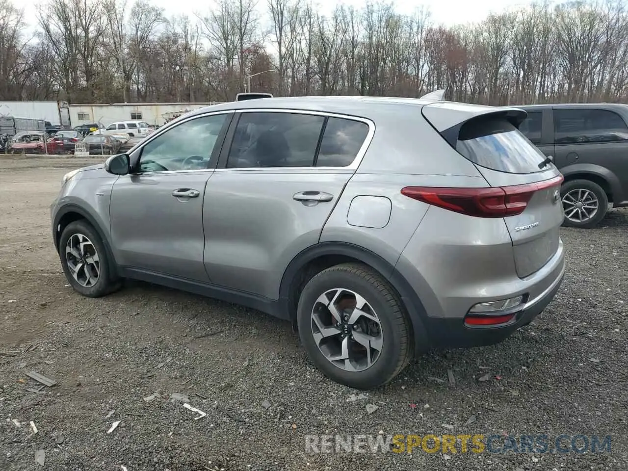 2 Photograph of a damaged car KNDPMCAC6L7629707 KIA SPORTAGE 2020