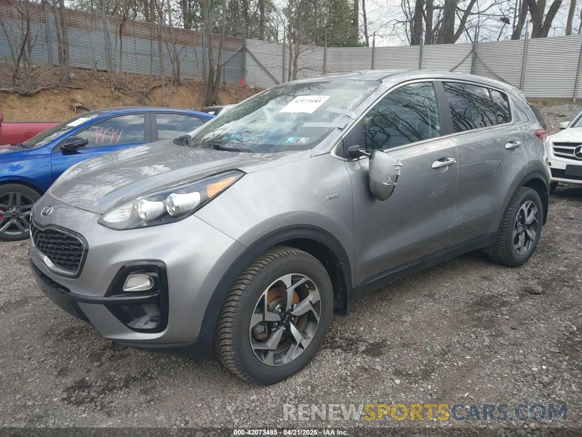 2 Photograph of a damaged car KNDPMCAC6L7630193 KIA SPORTAGE 2020