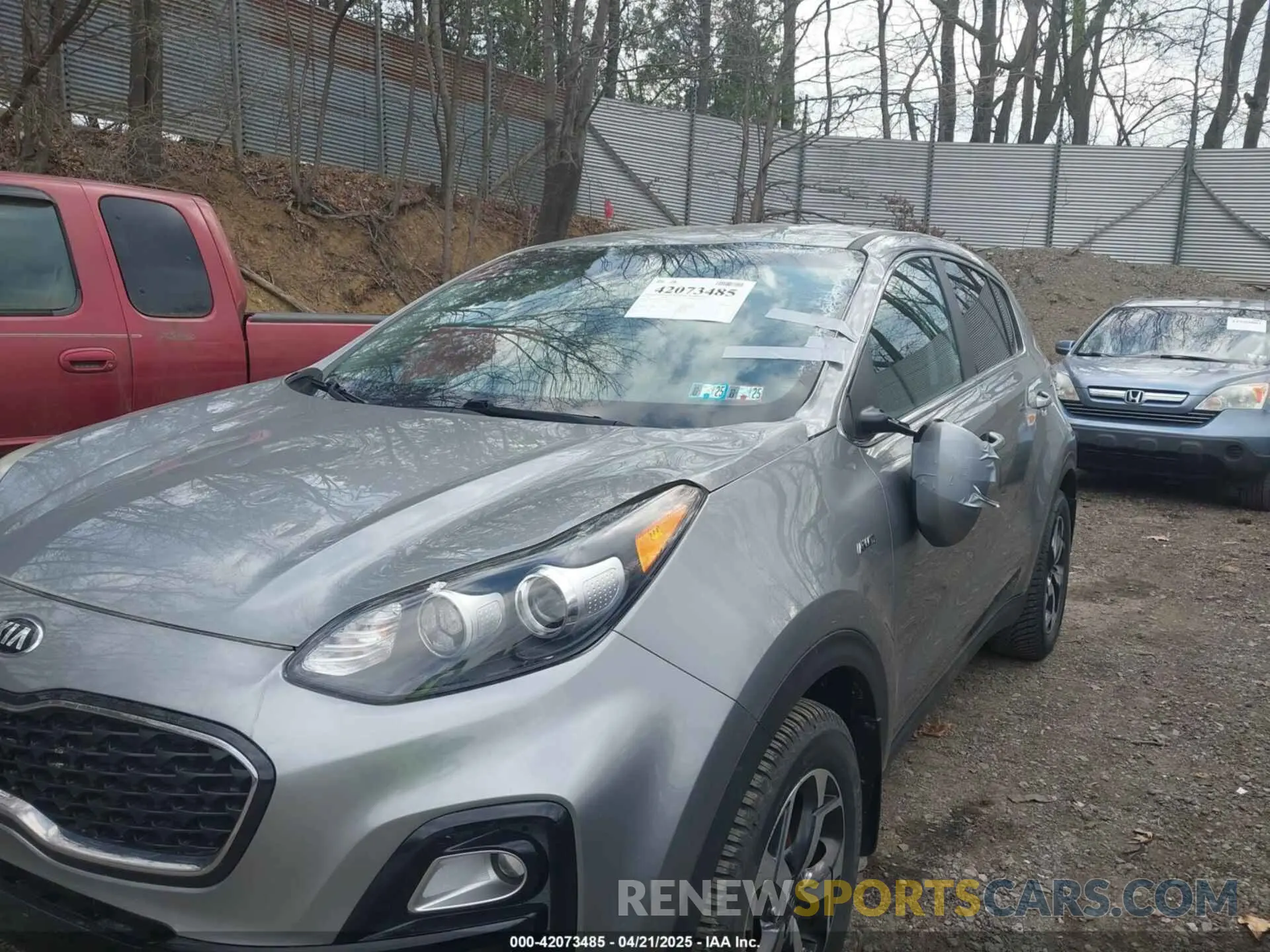 6 Photograph of a damaged car KNDPMCAC6L7630193 KIA SPORTAGE 2020