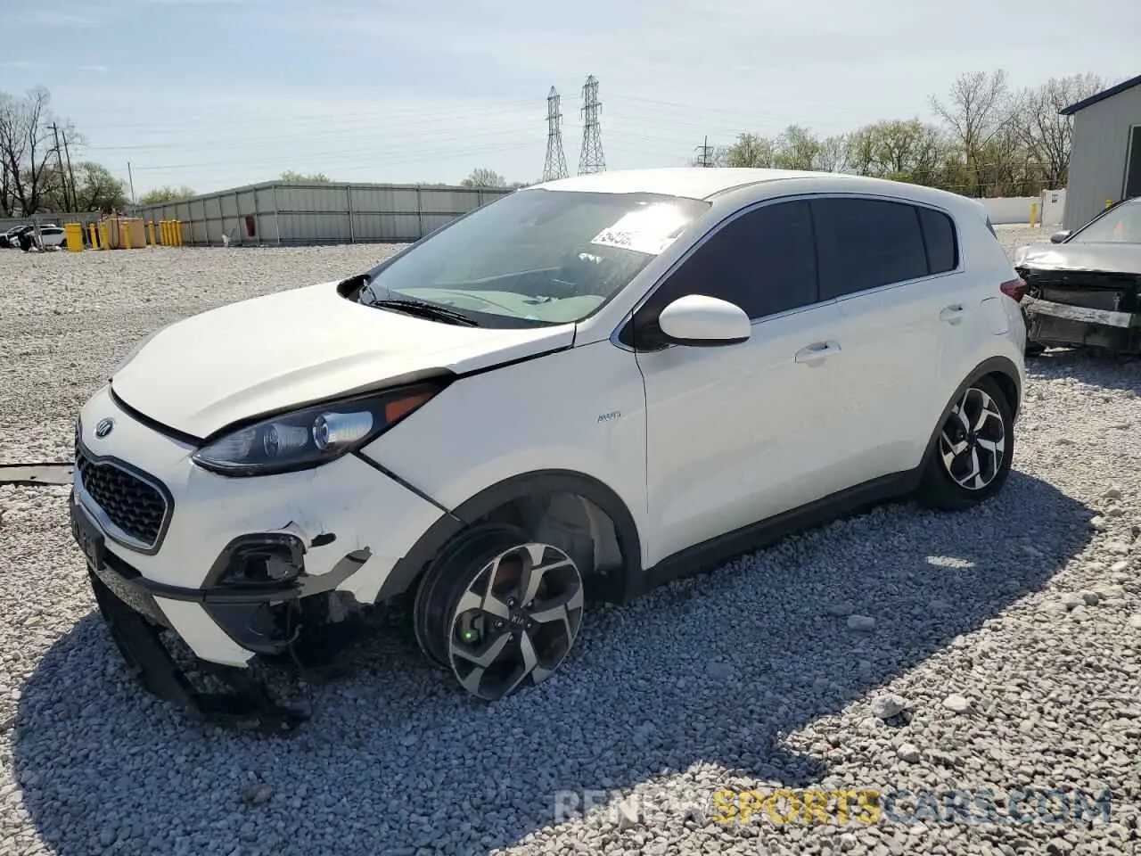 1 Photograph of a damaged car KNDPMCAC6L7672217 KIA SPORTAGE 2020