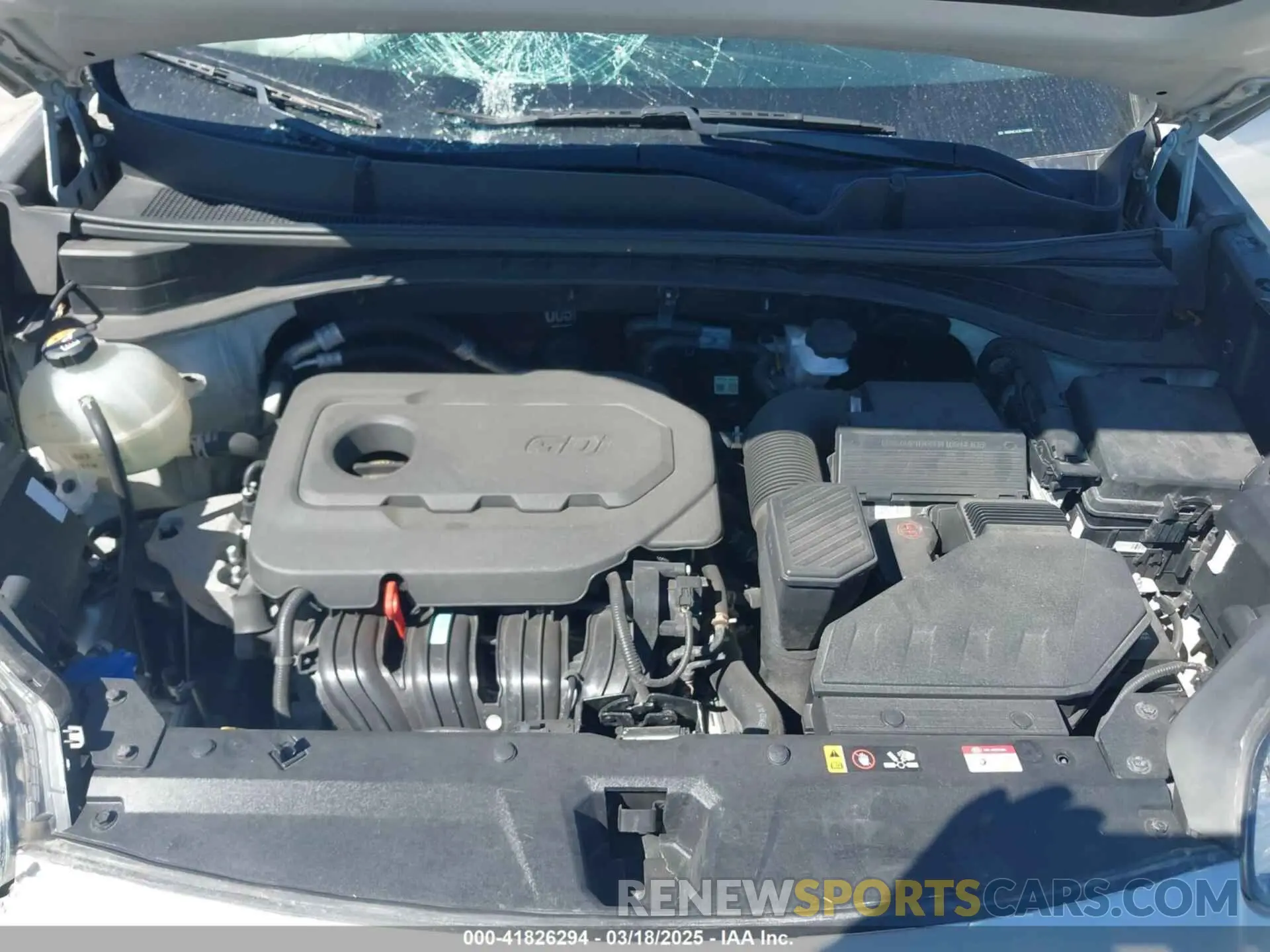 10 Photograph of a damaged car KNDPMCAC6L7742024 KIA SPORTAGE 2020