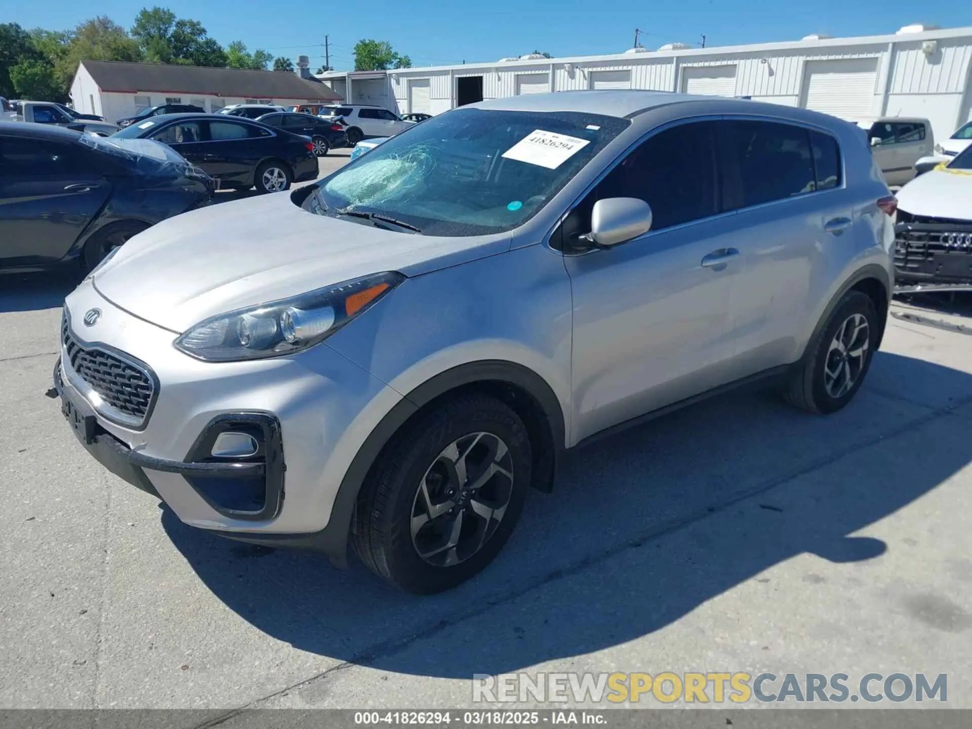 2 Photograph of a damaged car KNDPMCAC6L7742024 KIA SPORTAGE 2020