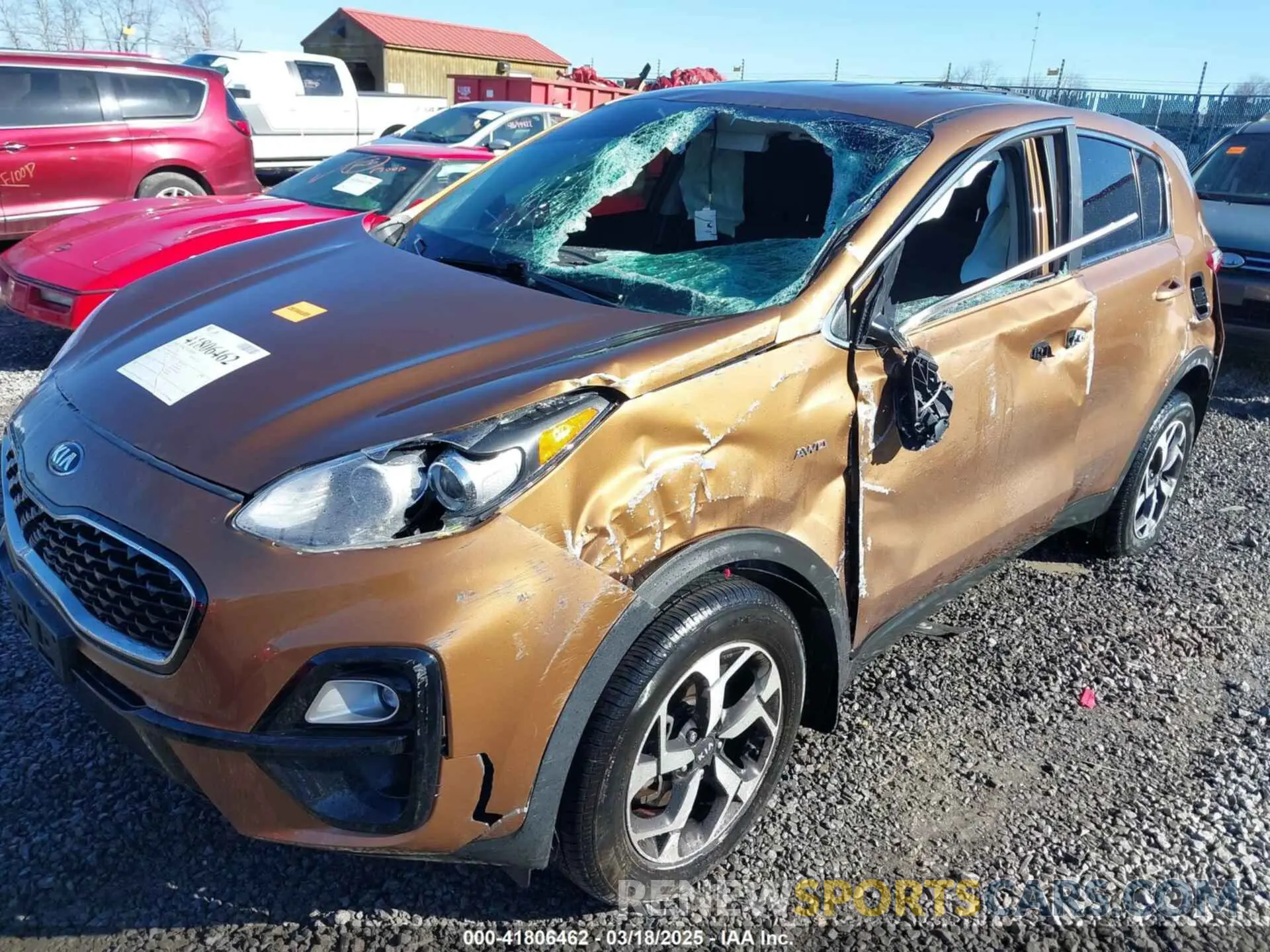 6 Photograph of a damaged car KNDPMCAC6L7809110 KIA SPORTAGE 2020